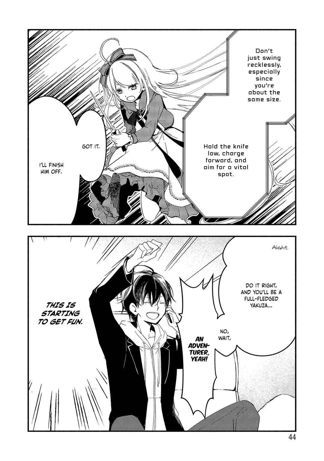 Page 44 Chapter 1 Atashi Mary-san. Ima Isekai ni Iruno...