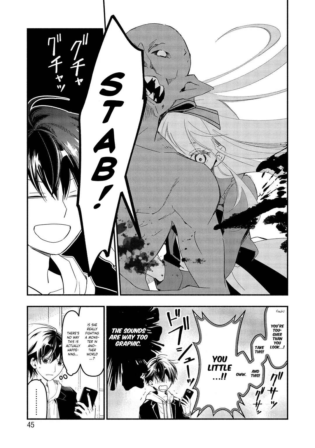 Page 45 Chapter 1 Atashi Mary-san. Ima Isekai ni Iruno...