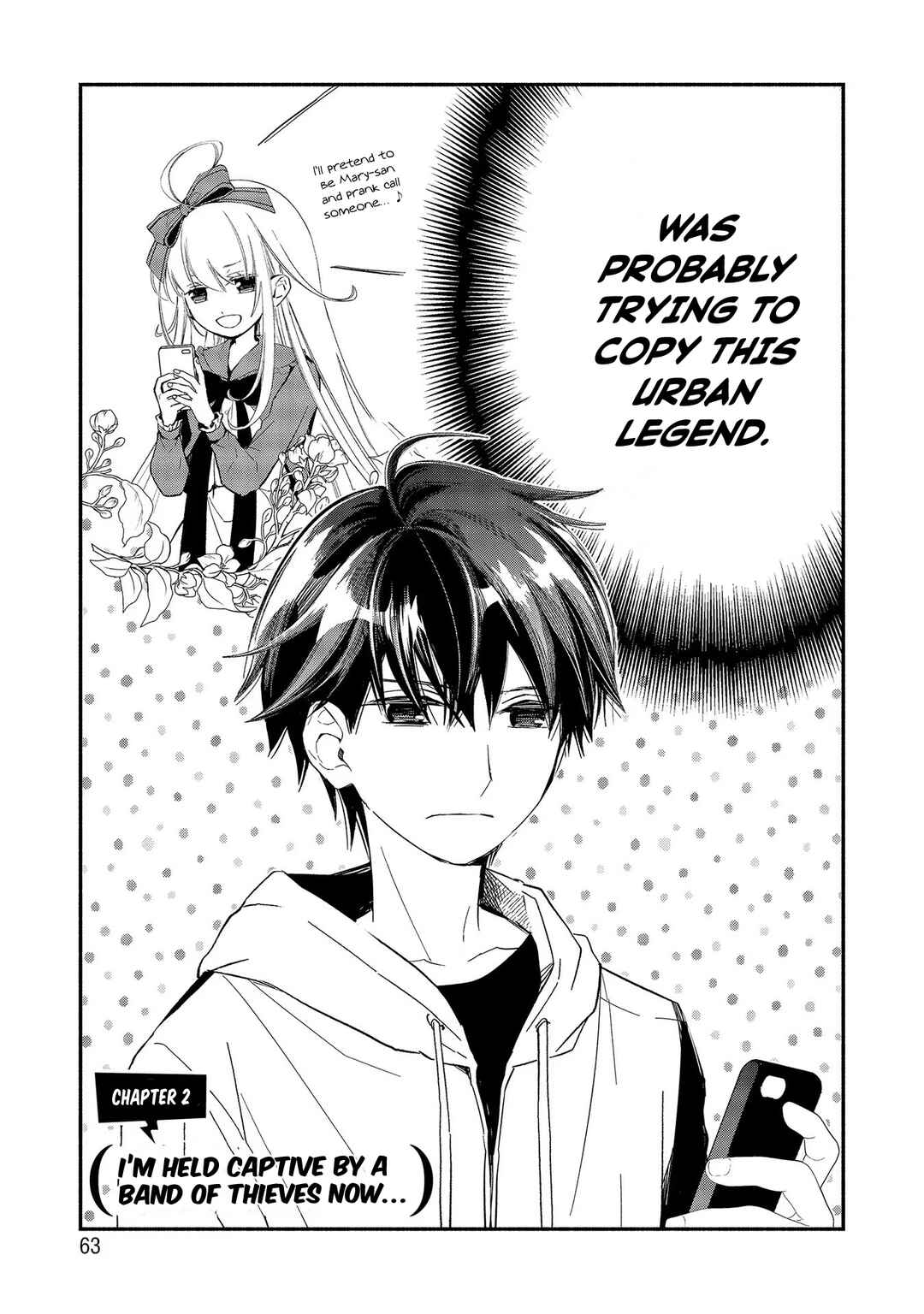 Page 3 Chapter 2 Atashi Mary-san. Ima Isekai ni Iruno...