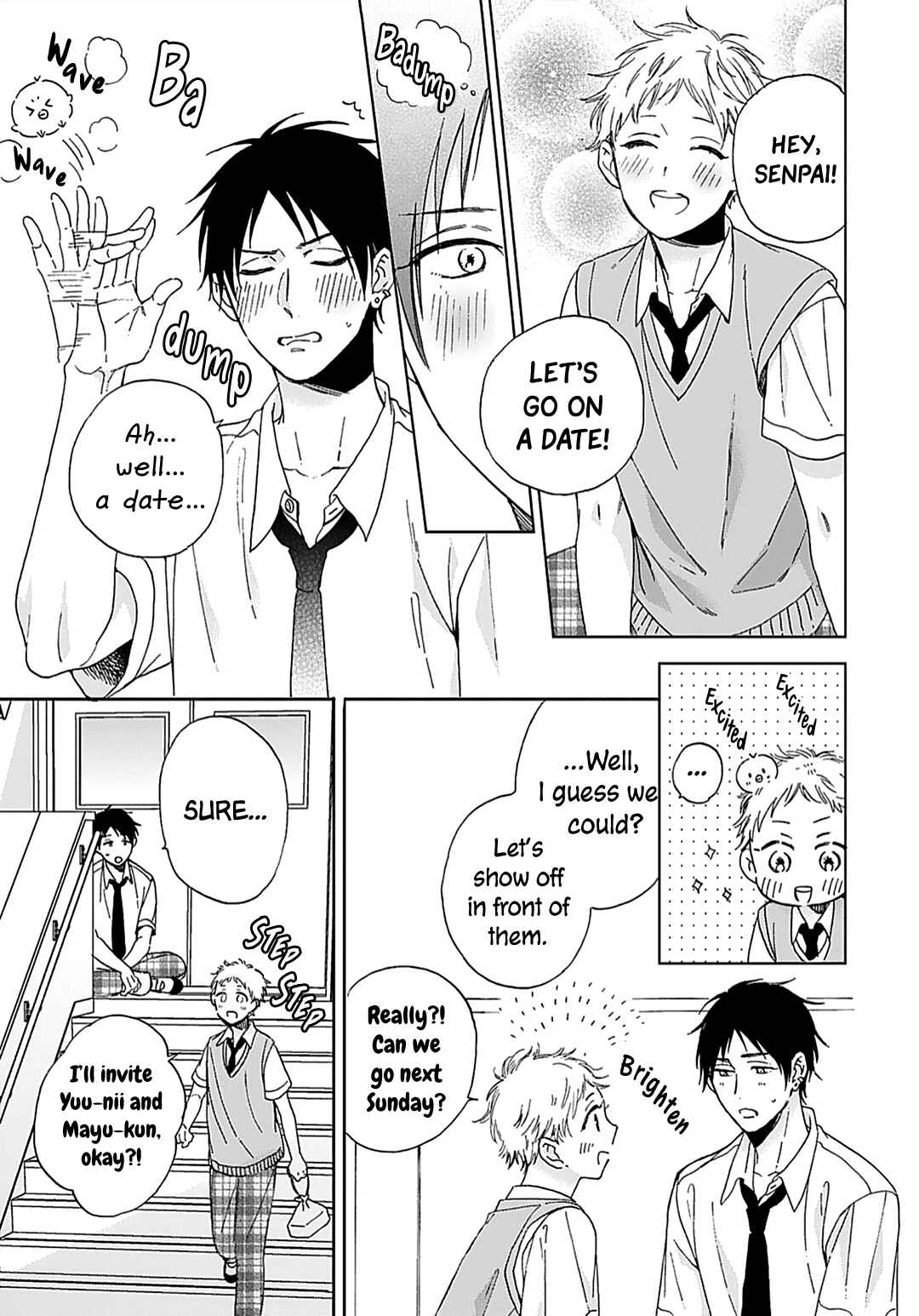 Page 12 Chapter 3 Hiyo-chan Koi wo Suru?