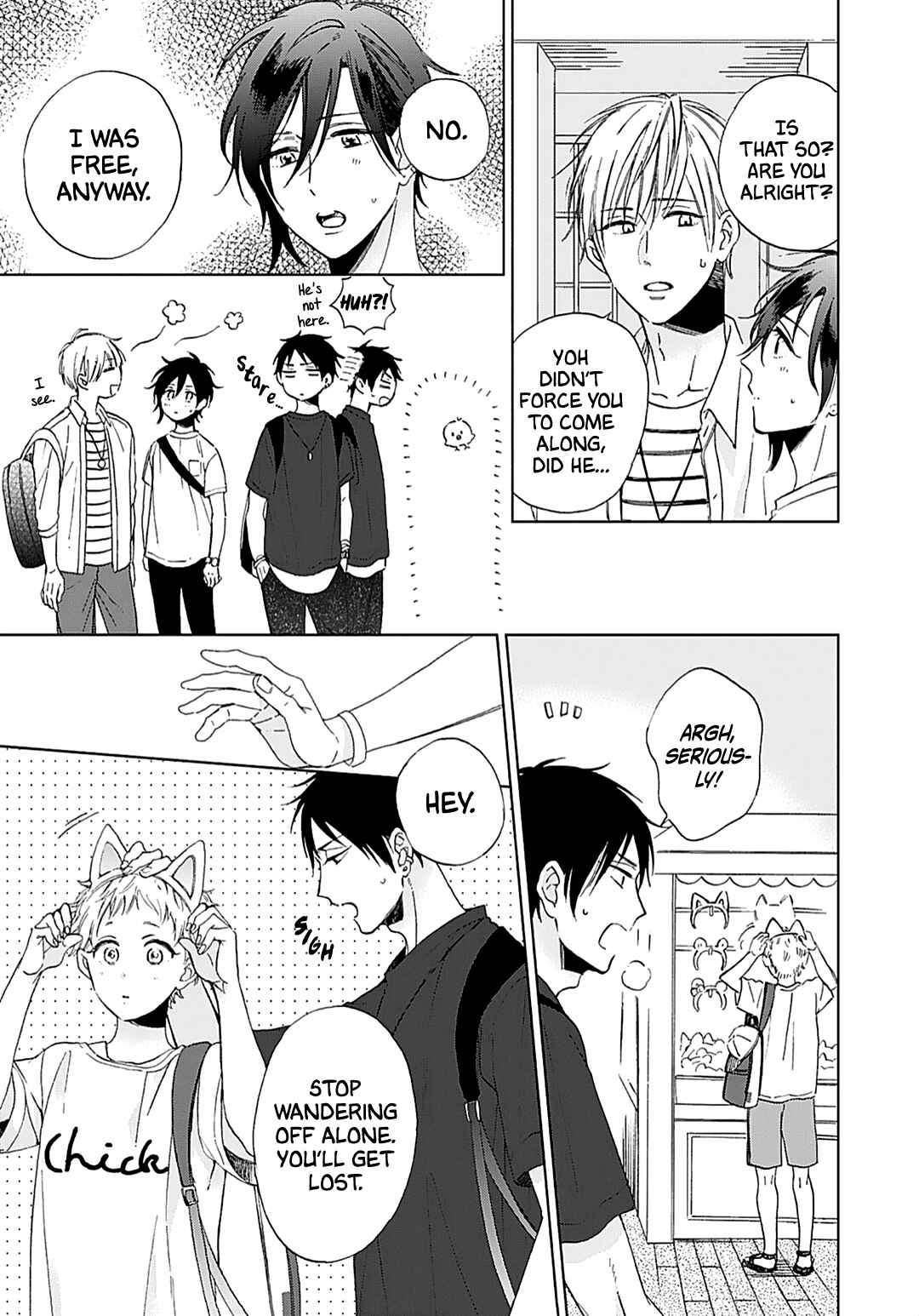 Page 14 Chapter 3 Hiyo-chan Koi wo Suru?