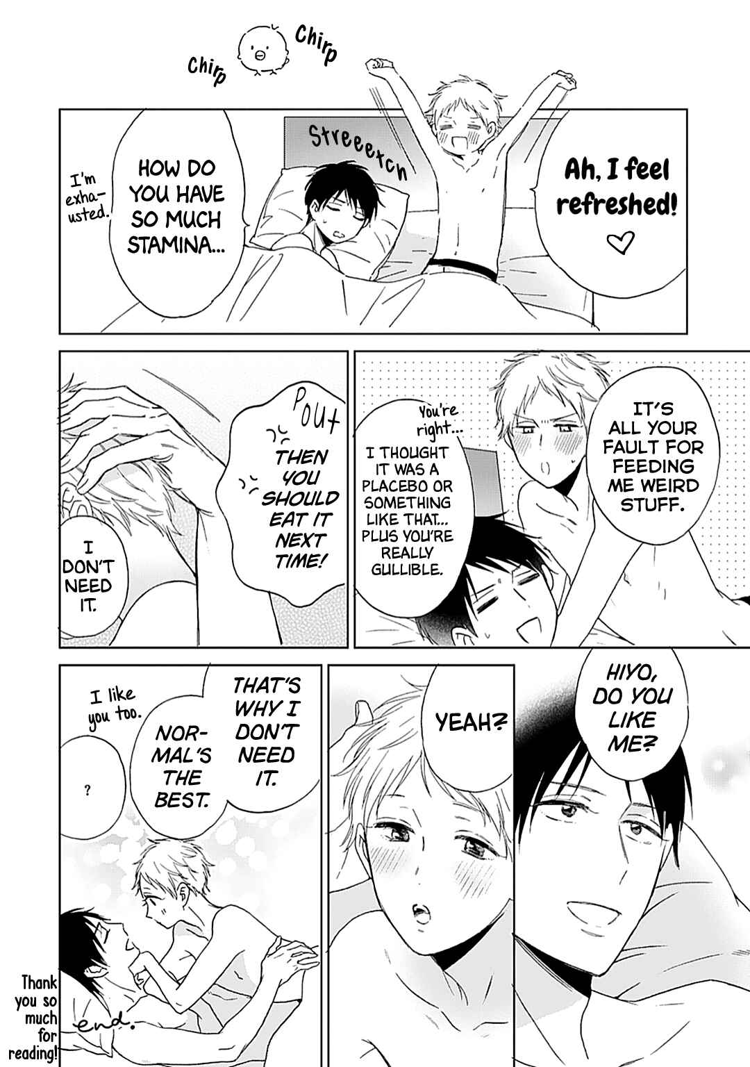 Page 40 Chapter 5 Hiyo-chan Koi wo Suru?