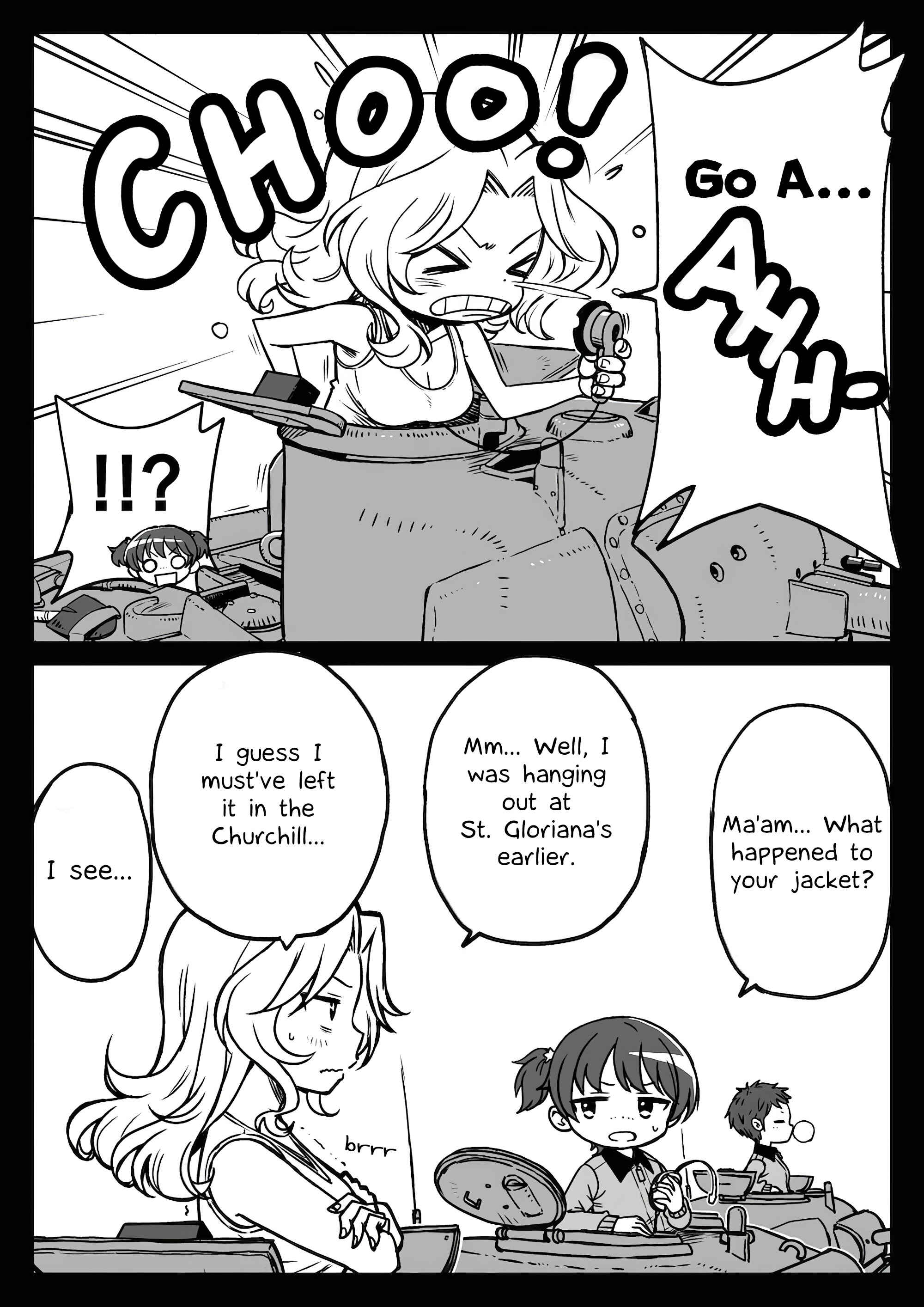 Page 2 Chapter Unknown_e462 GIRLS und PANZER - KEI × Darjeeling (Doujinshi)