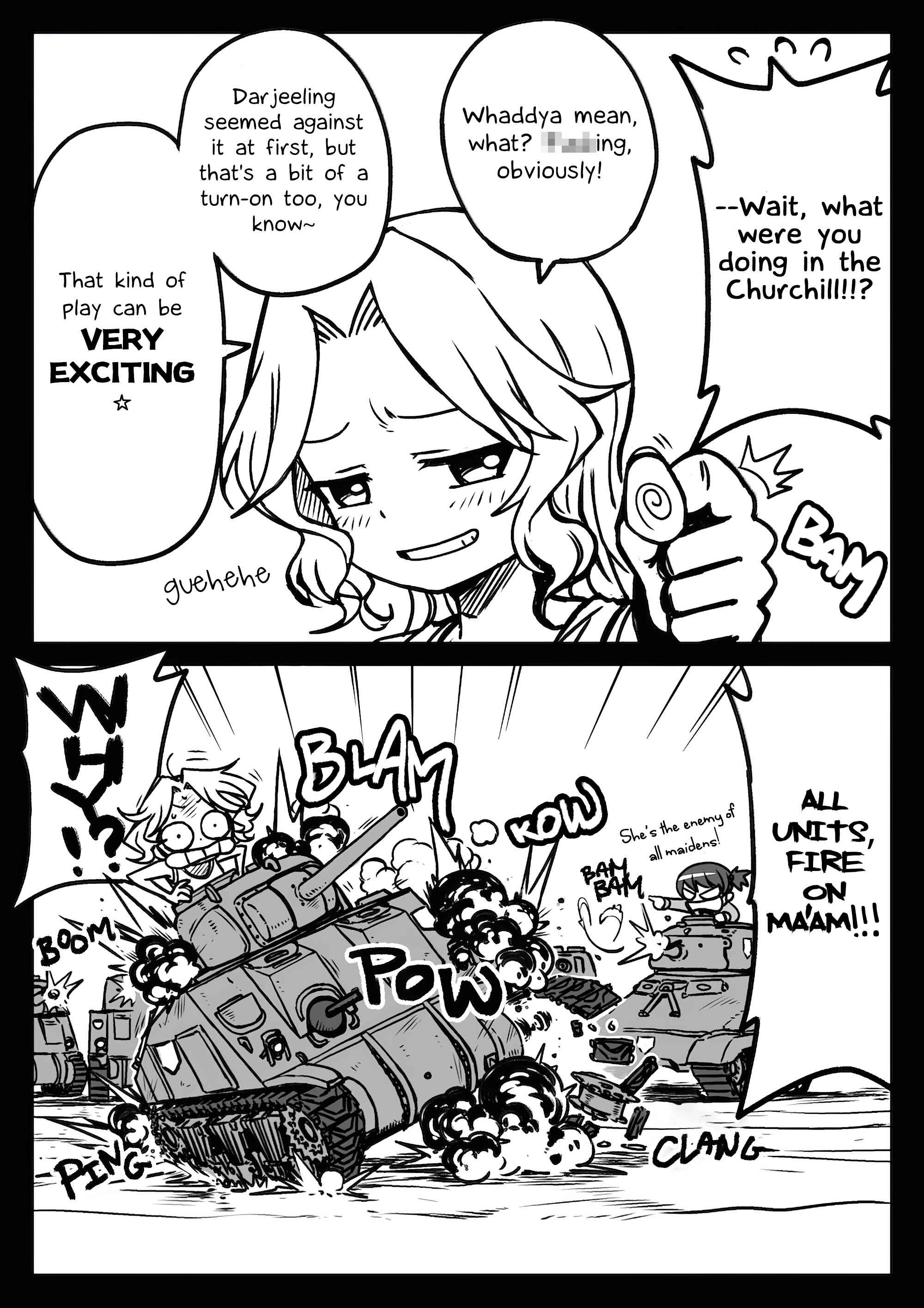 Page 3 Chapter Unknown_e462 GIRLS und PANZER - KEI × Darjeeling (Doujinshi)