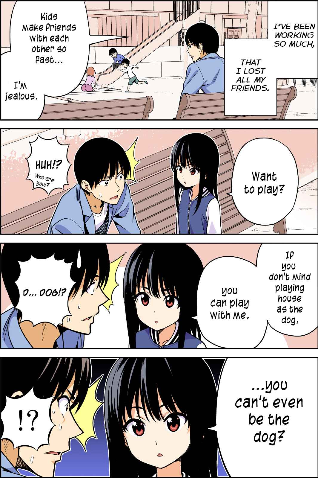 Page 1 Chapter Unknown_5d4f The Story of How I Became a Girls Dog