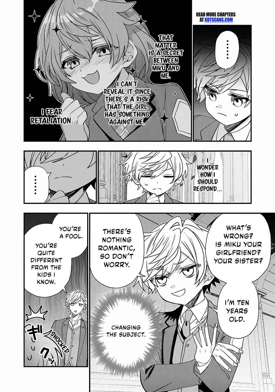 Page 11 Chapter 5 Tensei Shite Shota Ouji ni Natta Kensei wa, Katsute no Deshi ni wa Zettai ni Baretakunai