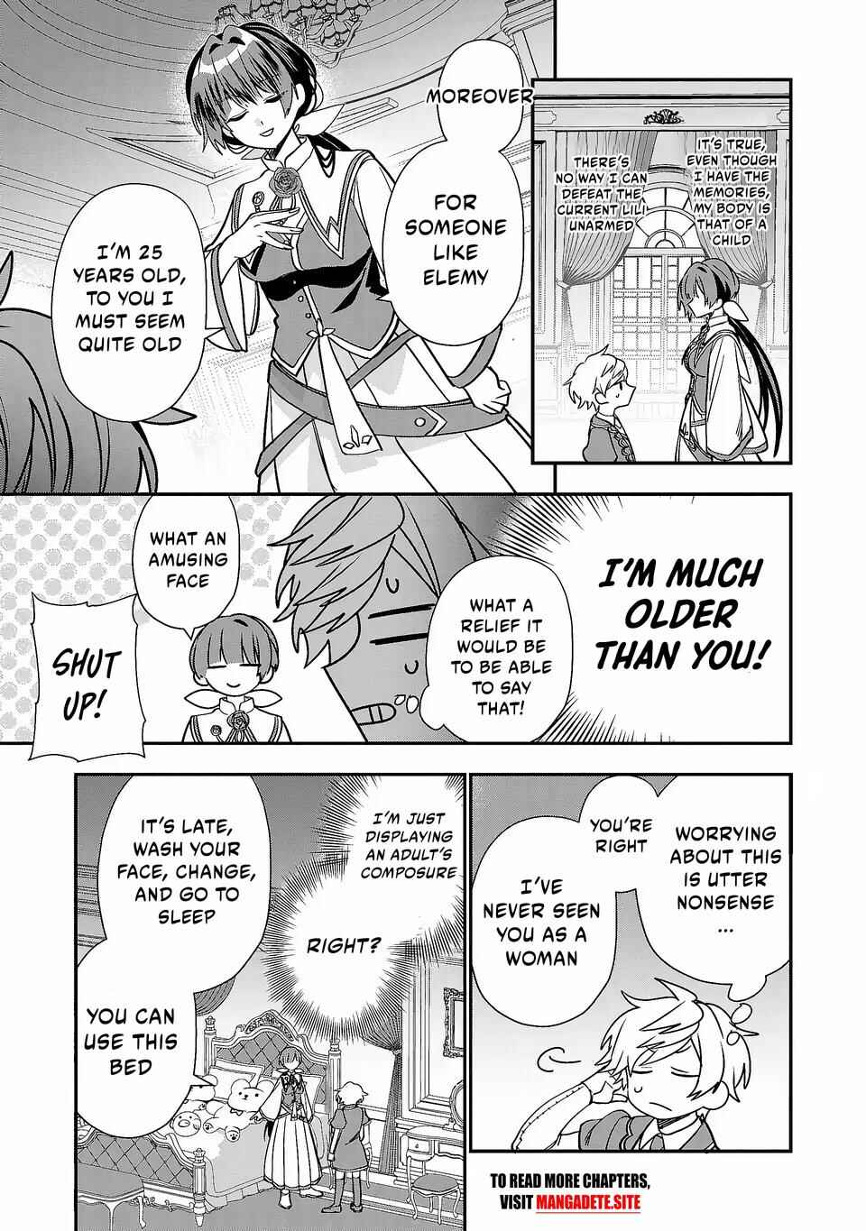 Page 8 Chapter 3 Tensei Shite Shota Ouji ni Natta Kensei wa, Katsute no Deshi ni wa Zettai ni Baretakunai