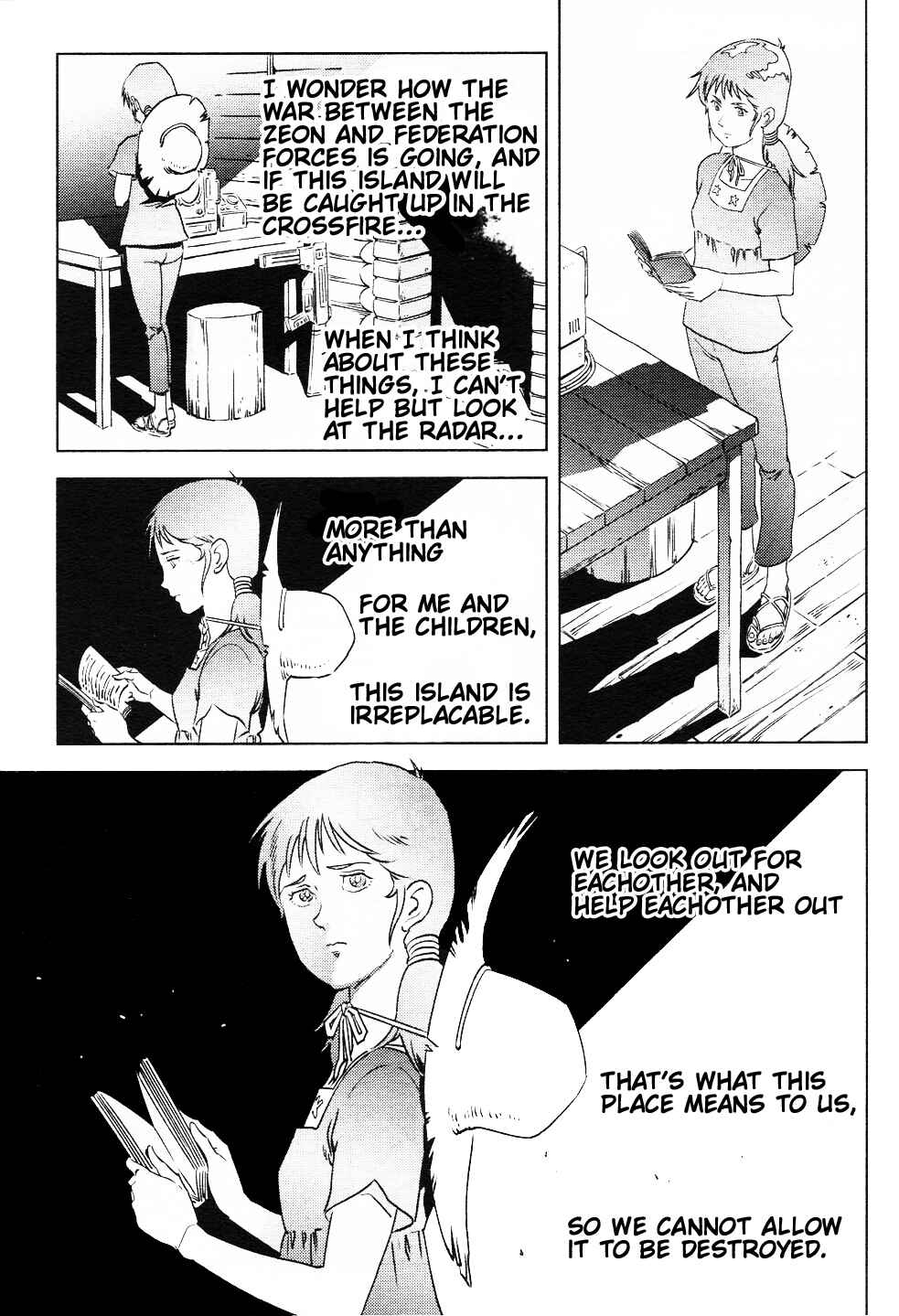 Page 7 Chapter Unknown_a5ad Mobile Suit Gundam: Cucuruz Doan’s Island -Doan and Rolland-