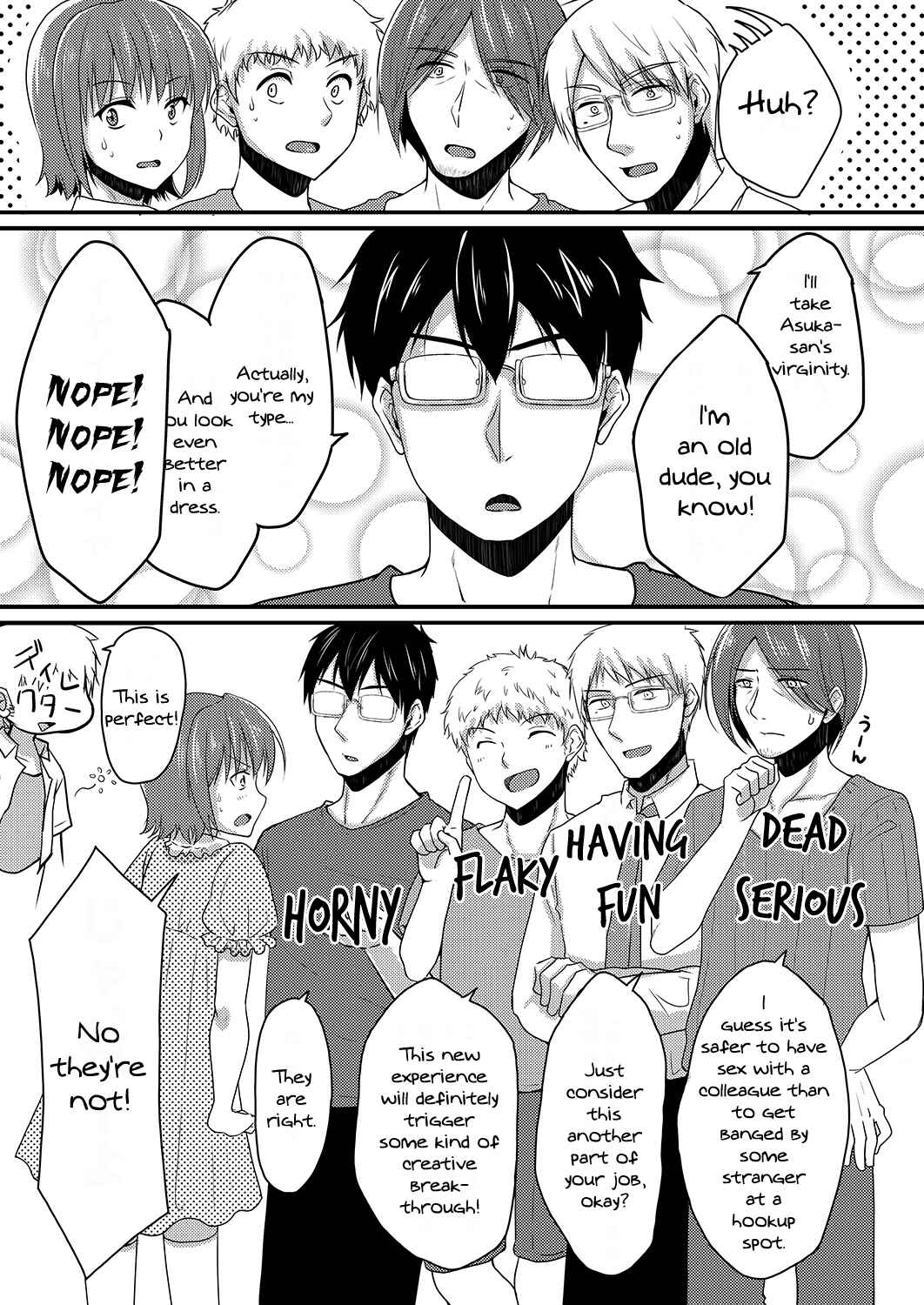 Page 8 Chapter 1 A Porn Author Whose Work Wont Sell Tries Crossdressing To Understand A Womans Feelings