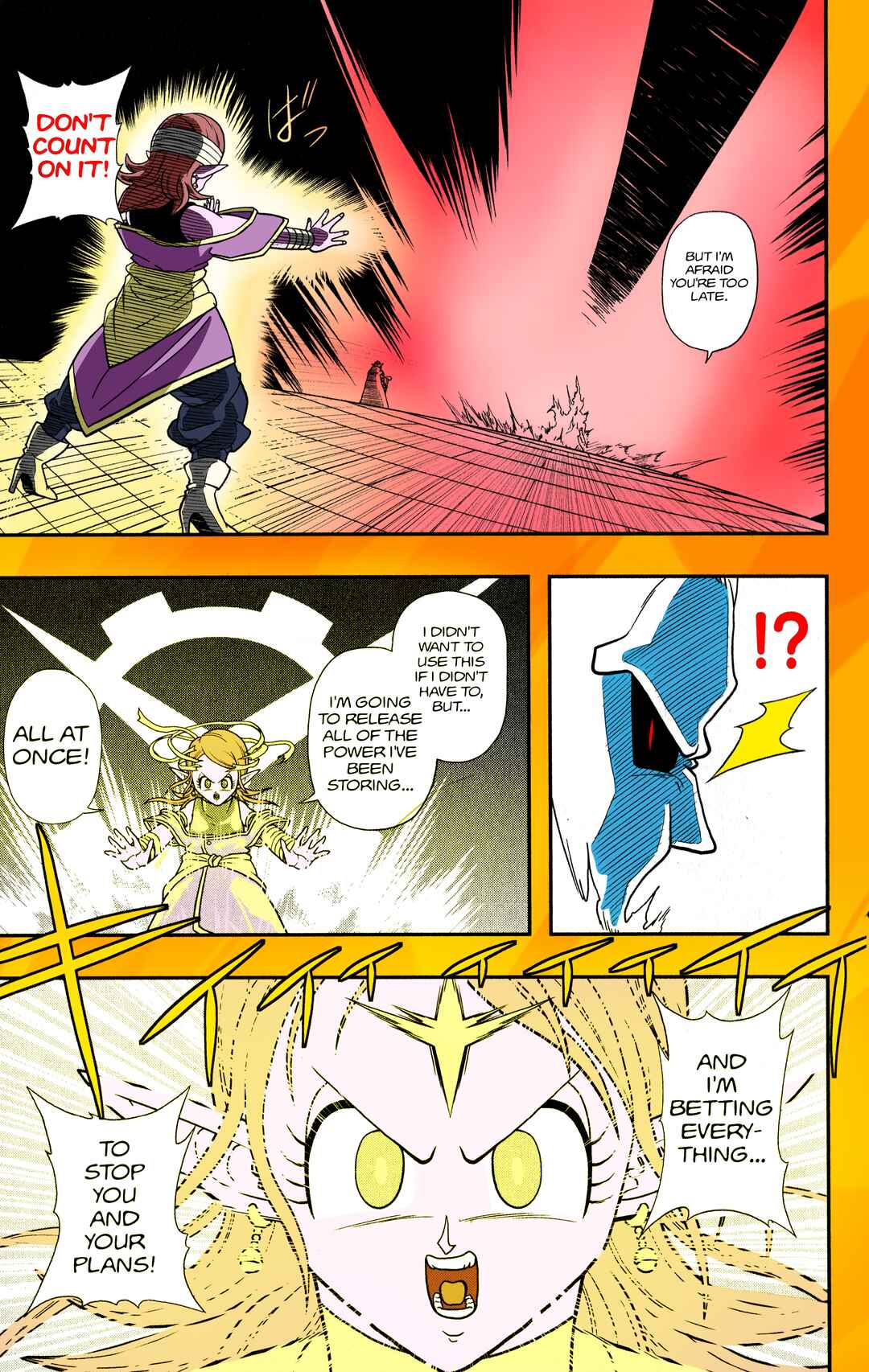 Page 32 Chapter 11 Super Dragon Ball Heroes: Dark Demon Realm Mission! (Fan Colored)