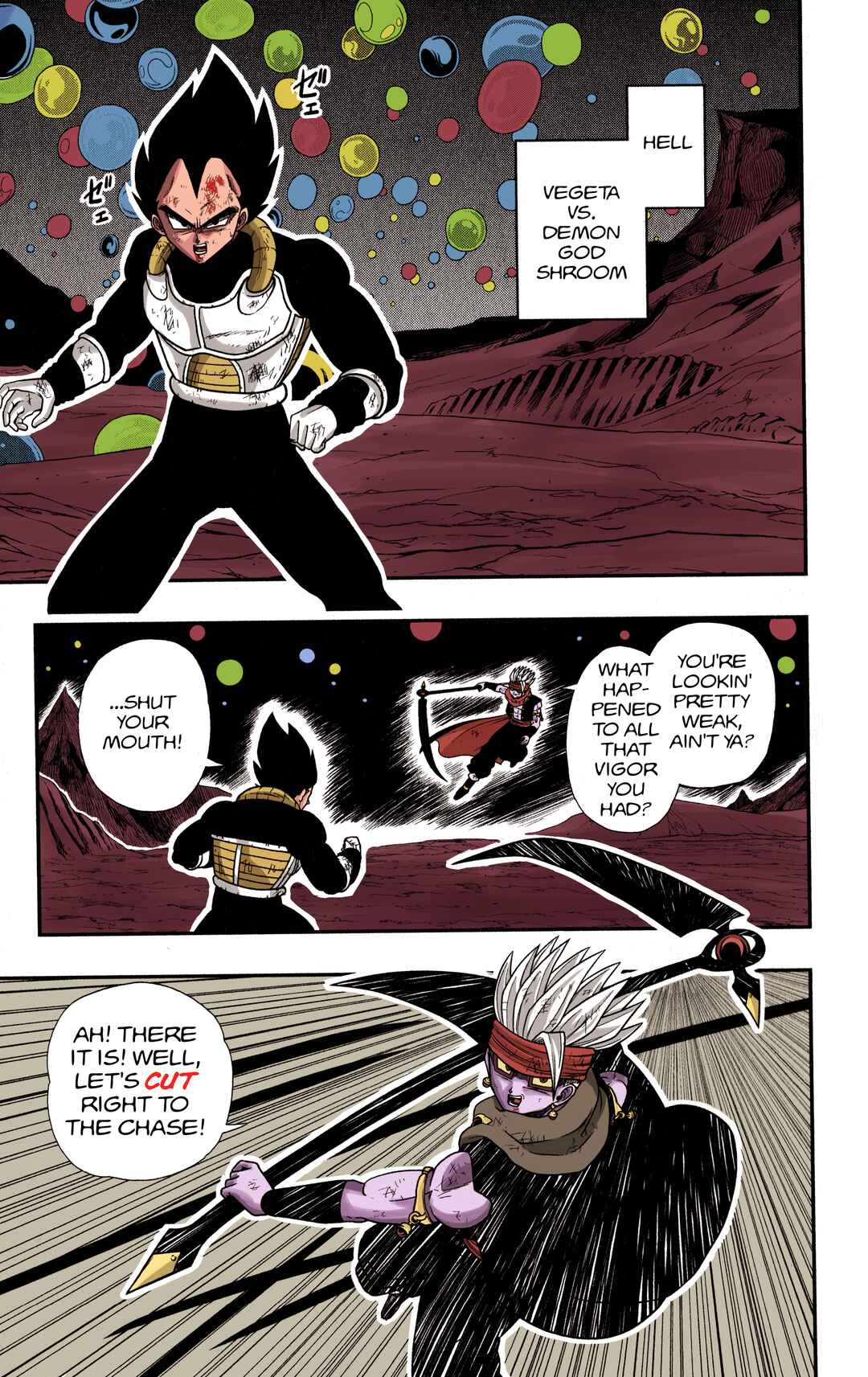 Page 4 Chapter 11 Super Dragon Ball Heroes: Dark Demon Realm Mission! (Fan Colored)