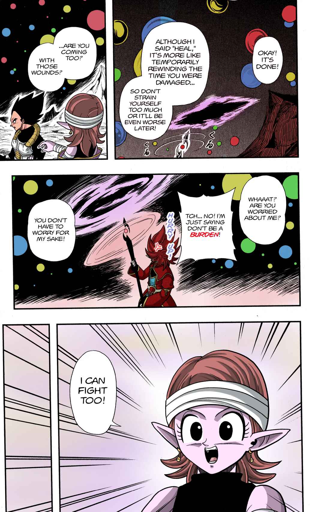Page 8 Chapter 11 Super Dragon Ball Heroes: Dark Demon Realm Mission! (Fan Colored)