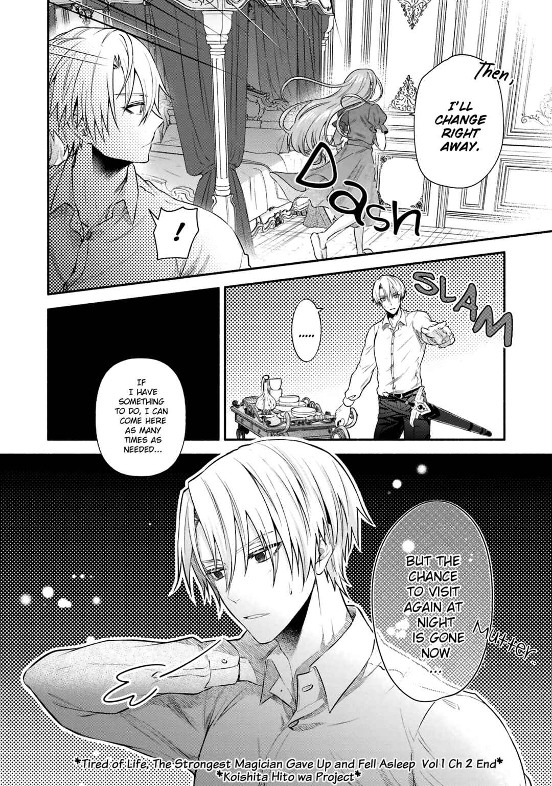 Page 29 Chapter 2 Jinsei ni Tsukareta Saikyou Majutsushi wa Akiramete Nemuru Koto ni Shita