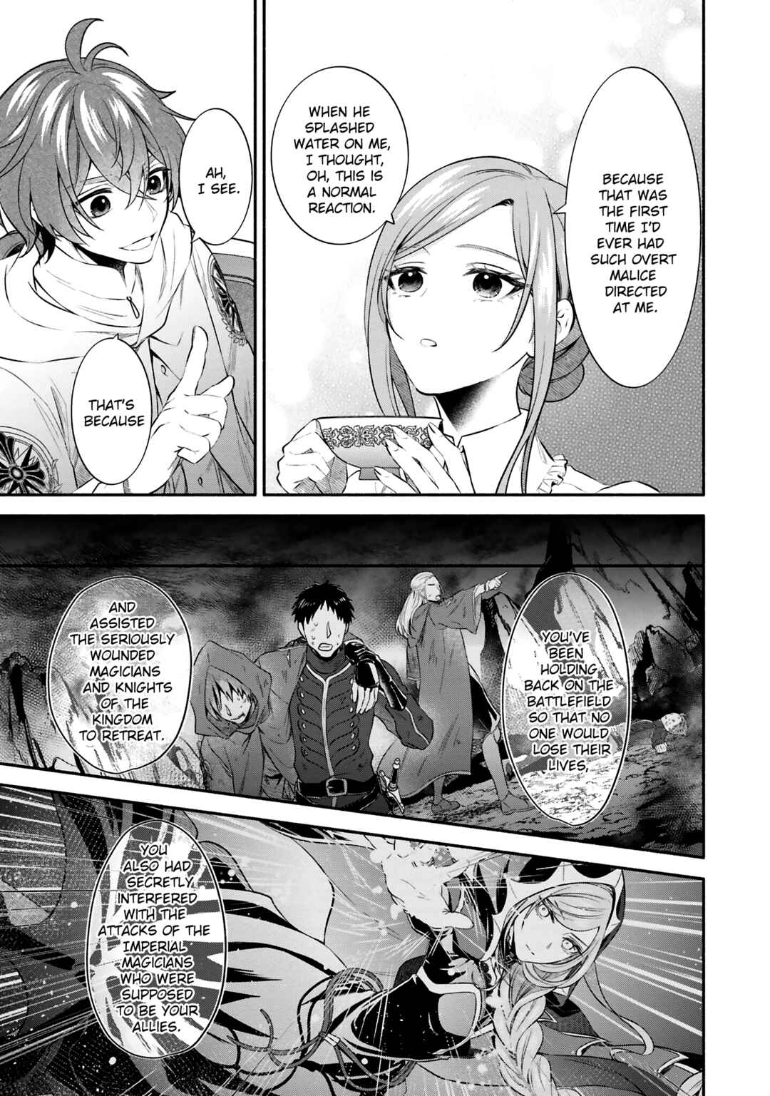 Page 32 Chapter 4 Jinsei ni Tsukareta Saikyou Majutsushi wa Akiramete Nemuru Koto ni Shita
