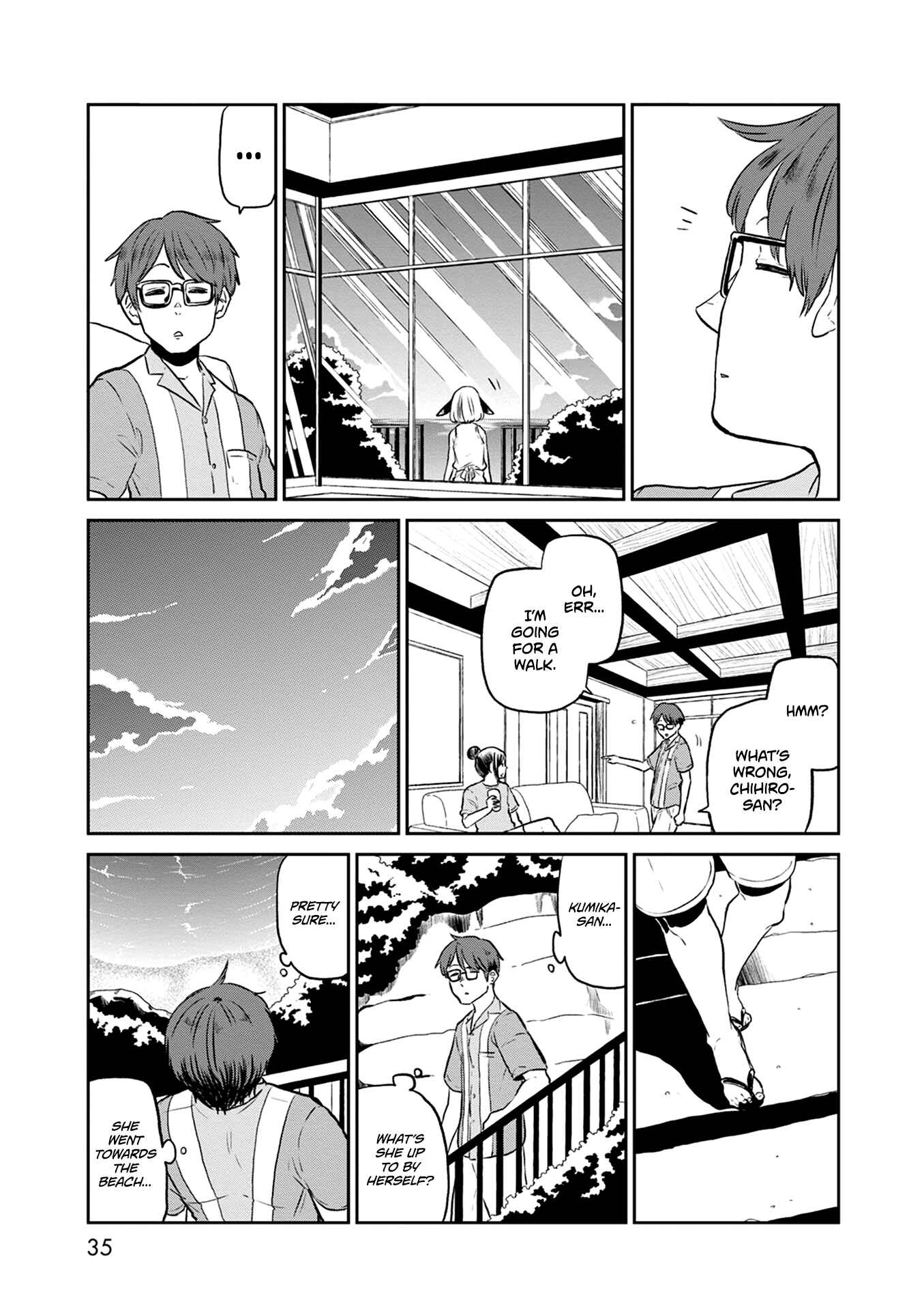 Page 35 Chapter 28 Kumika no Mikaku
