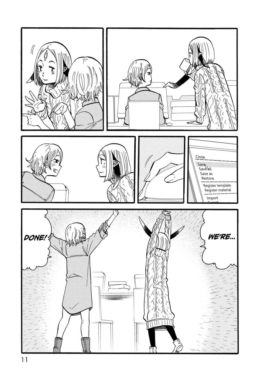 Page 10 Chapter 8 Kumika no Mikaku