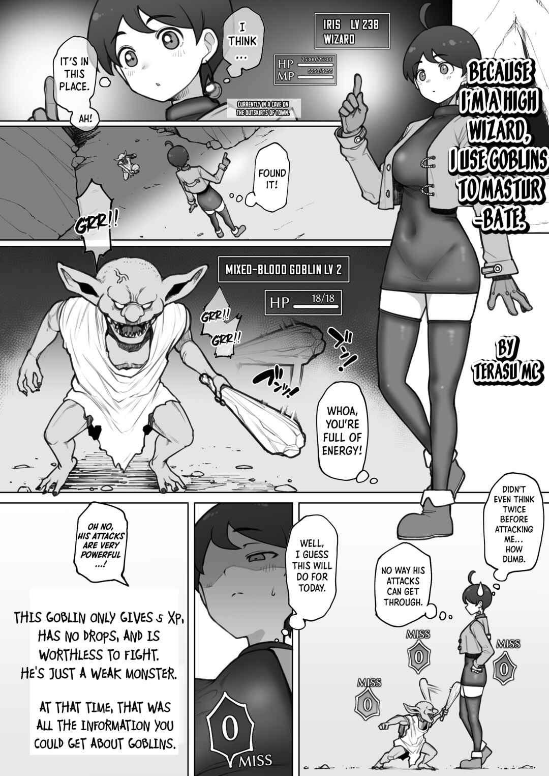 Page 1 Chapter Unknown_a191 Because I’m a High Wizard, I Use Goblins to Masturbate