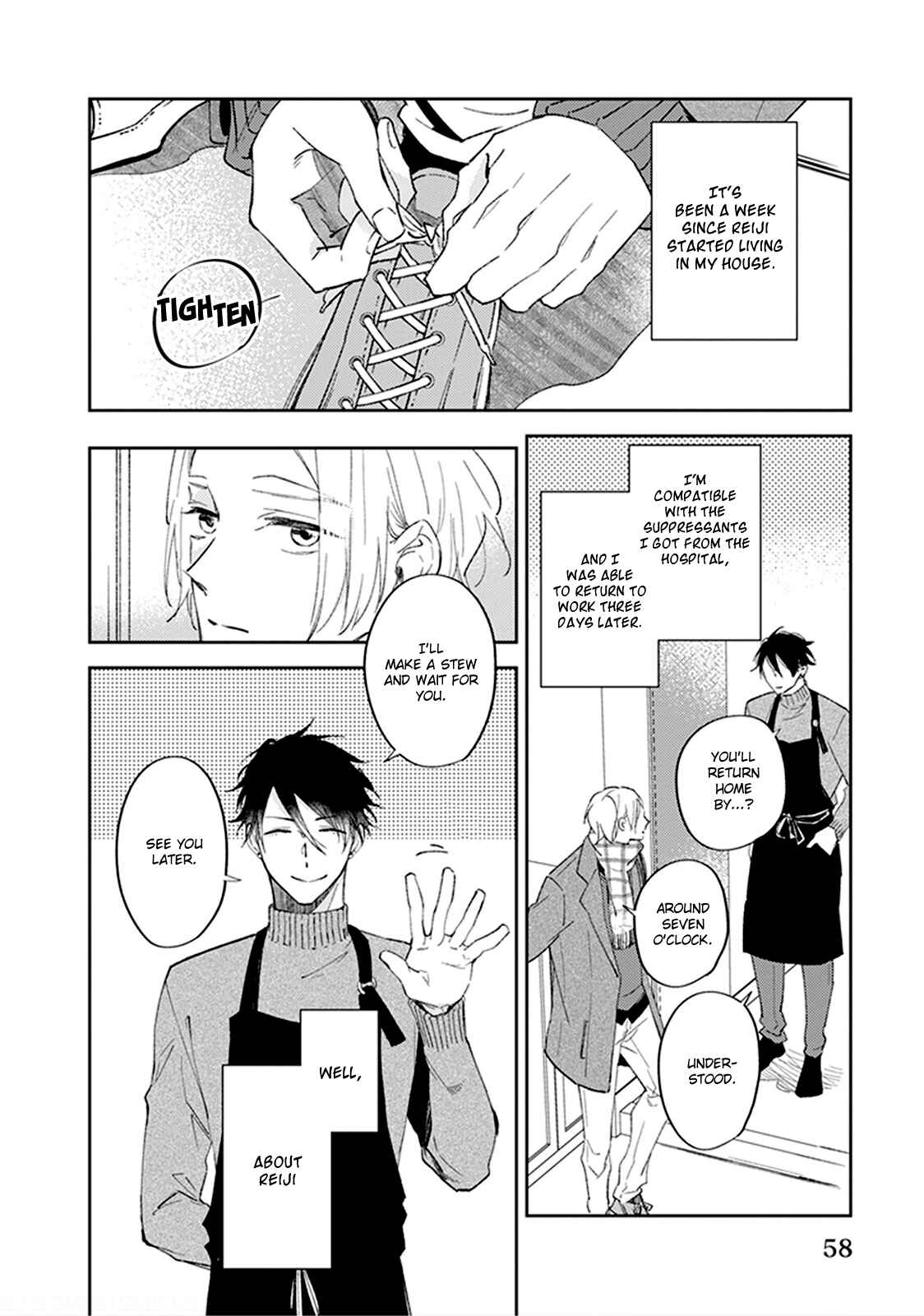 Page 4 Chapter 3 Boku no Omega yo Samenaide