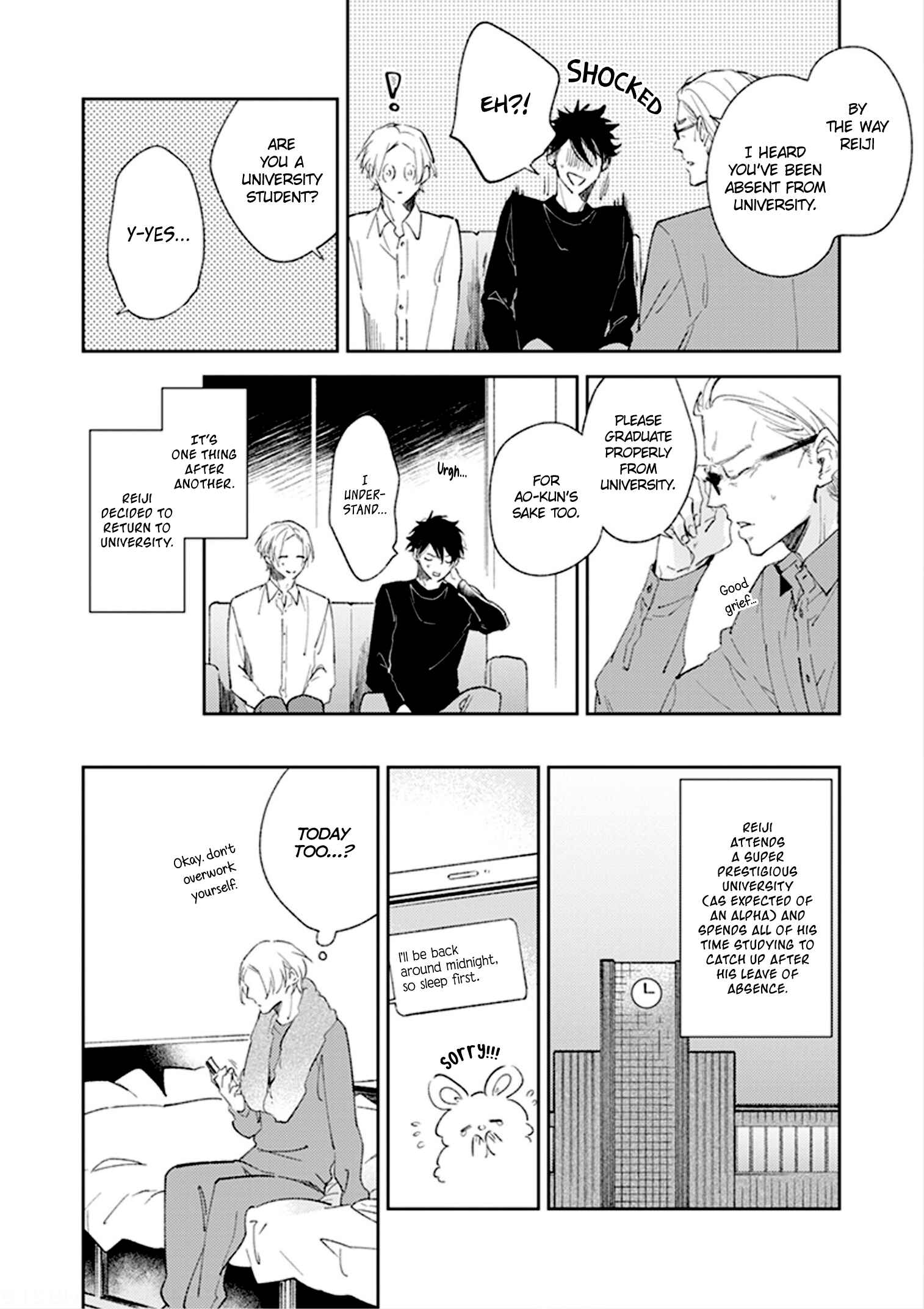 Page 36 Chapter 5 Boku no Omega yo Samenaide