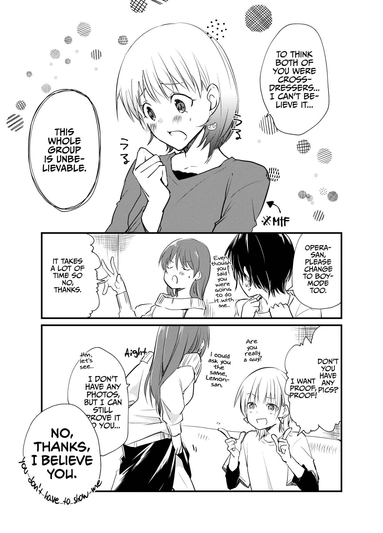 Page 1 Chapter 13 Josou Off-Kai (Pre-Serialization)