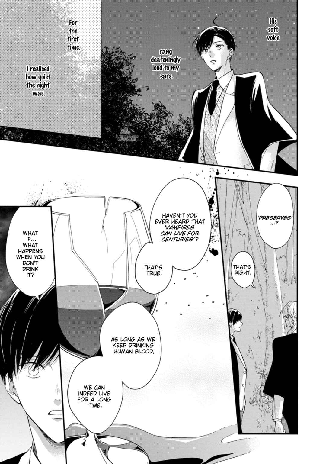 Page 10 Chapter 13 Kishukusha no Kuroneko wa Yoru O Shiranai