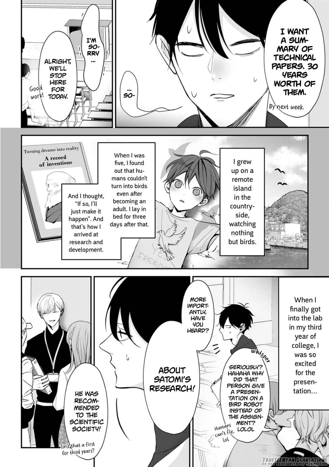 Page 15 Chapter 1 Te wo Nobashitara, Tsubasa