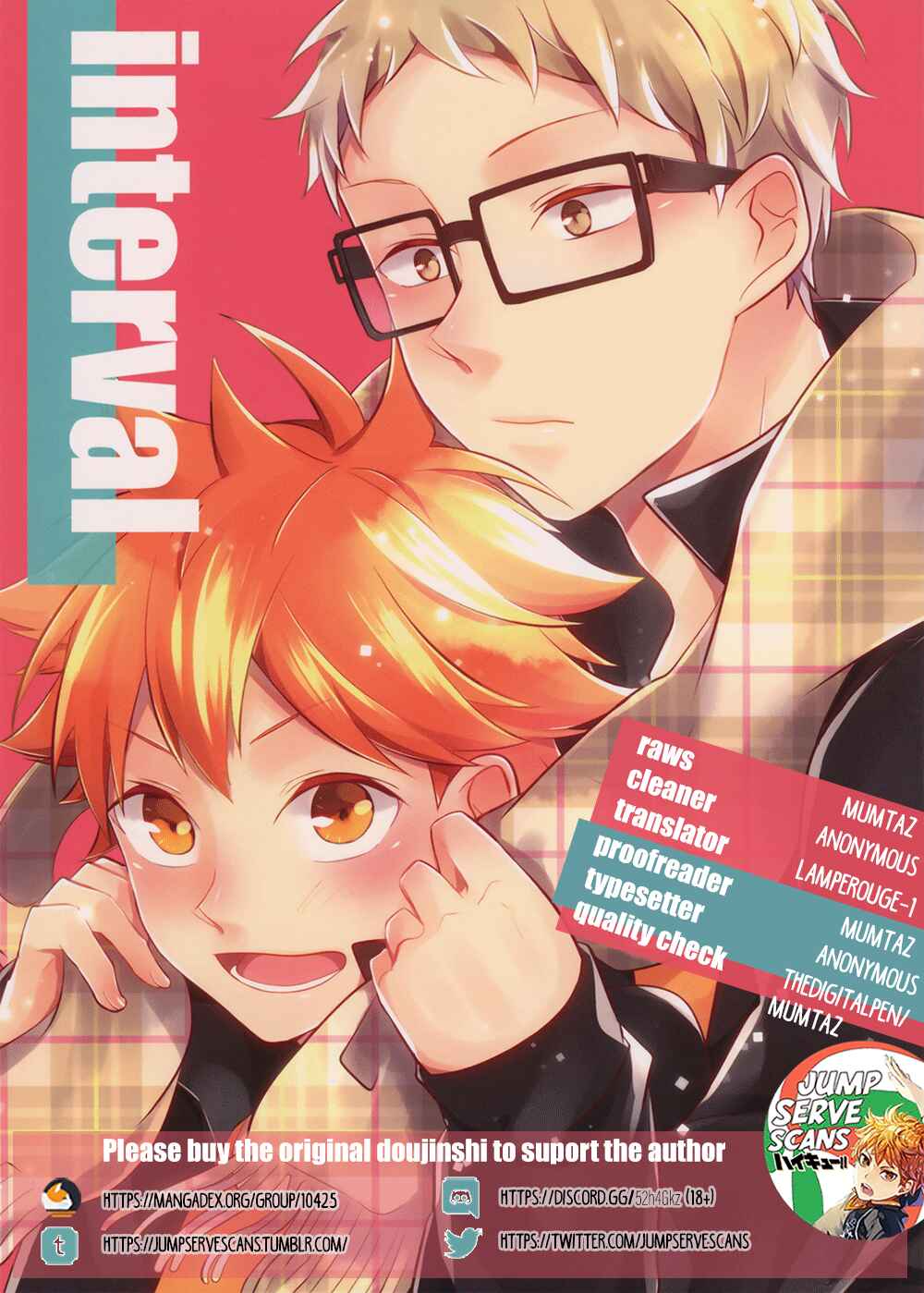 Page 1 Chapter Unknown_cd0e Haikyu!! - interval (Doujinshi)