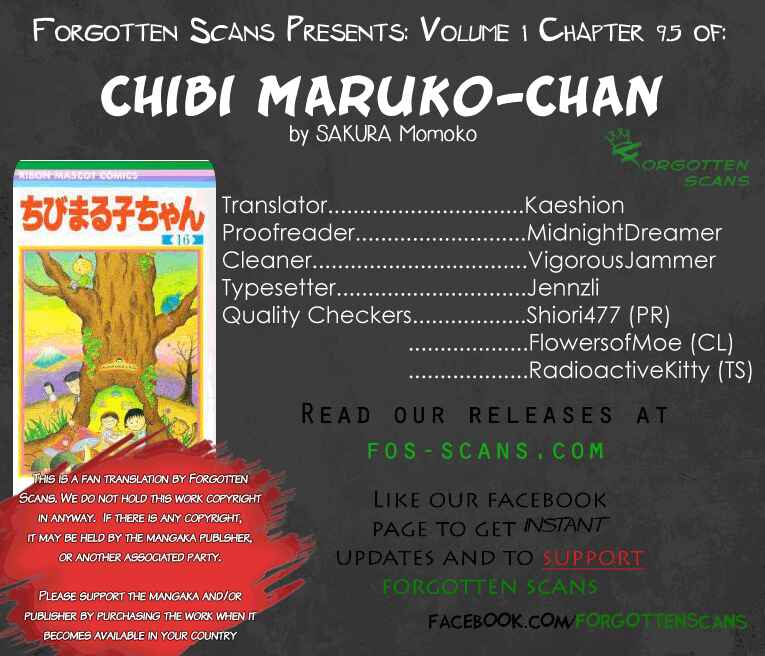 Page 1 Chapter 9.5 Chibi Maruko-chan