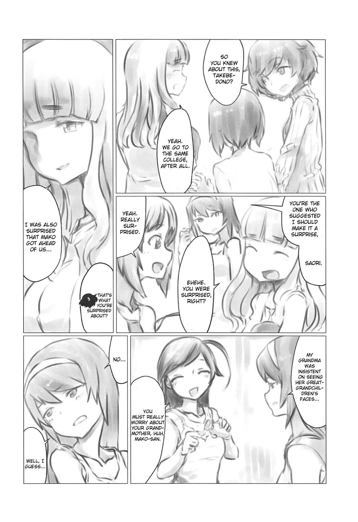 Page 3 Chapter Unknown_9817 Girls und Panzer - THE DOG MAY STAND THE STRONG INSTEAD (Doujinshi)