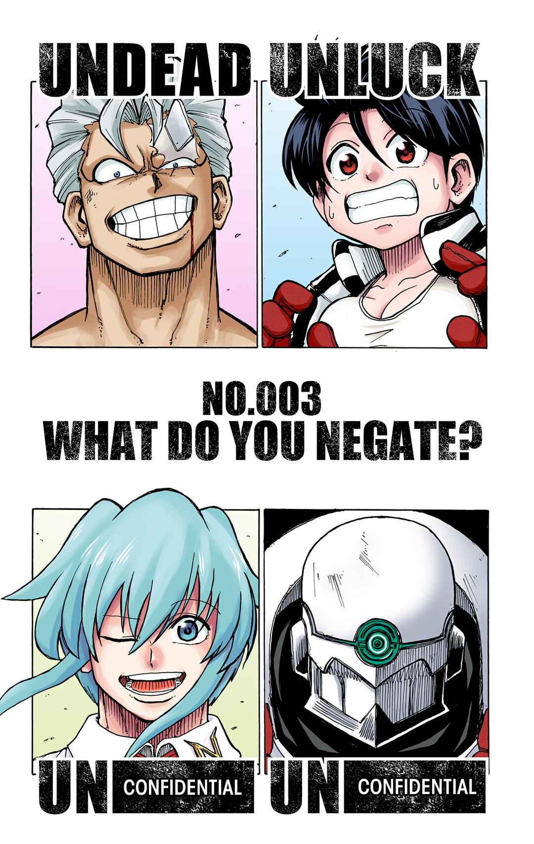 Page 1 Chapter 3 Undead Unluck (Official Colored)