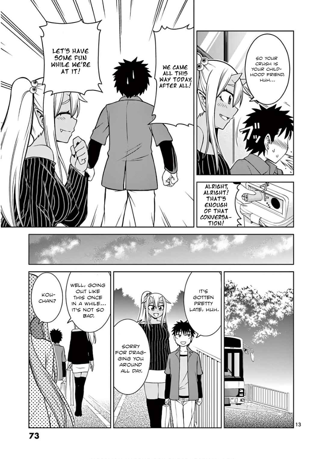 Page 13 Chapter 3 Oni Gyaru-san! Kikisemaru!!