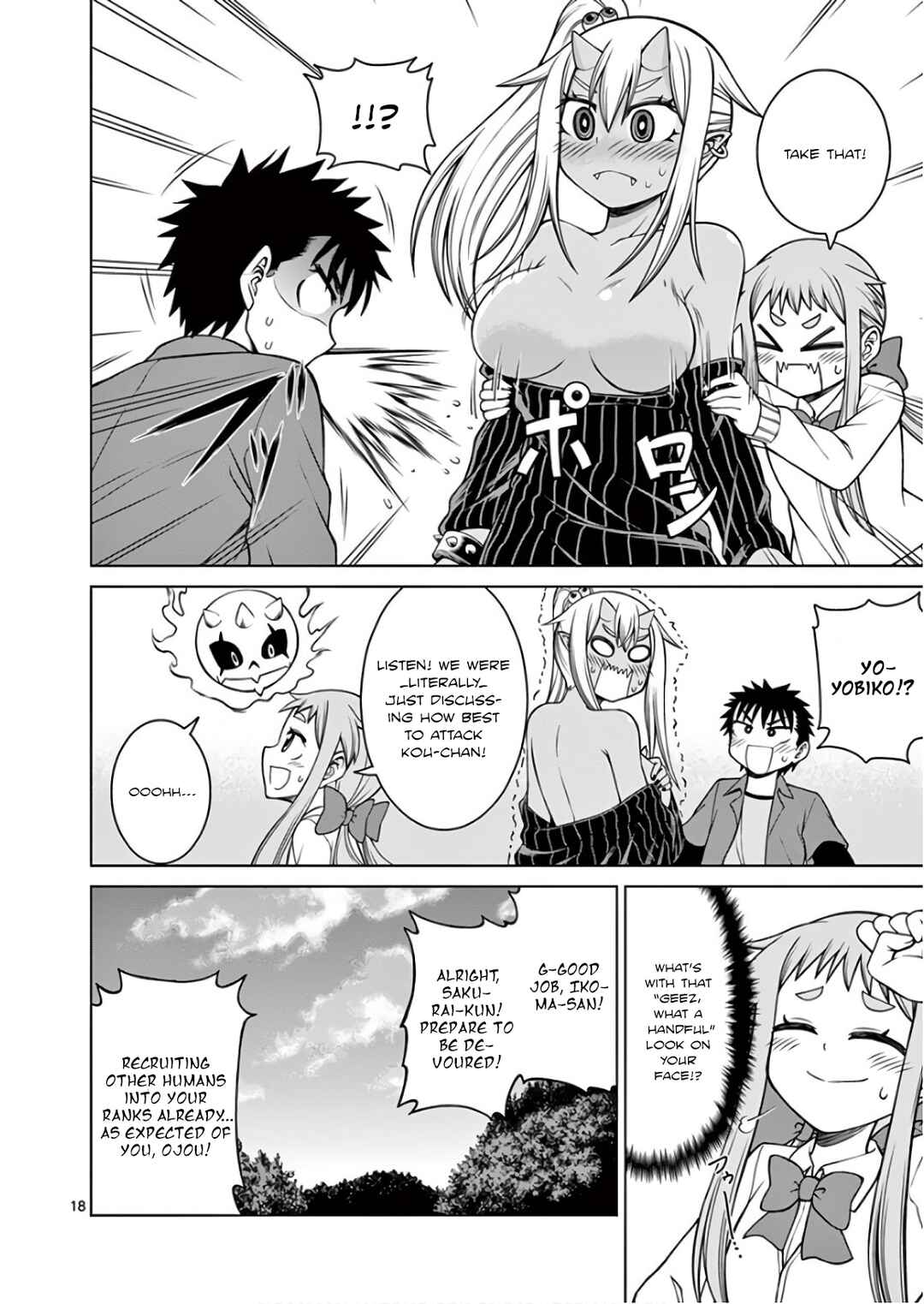 Page 18 Chapter 3 Oni Gyaru-san! Kikisemaru!!