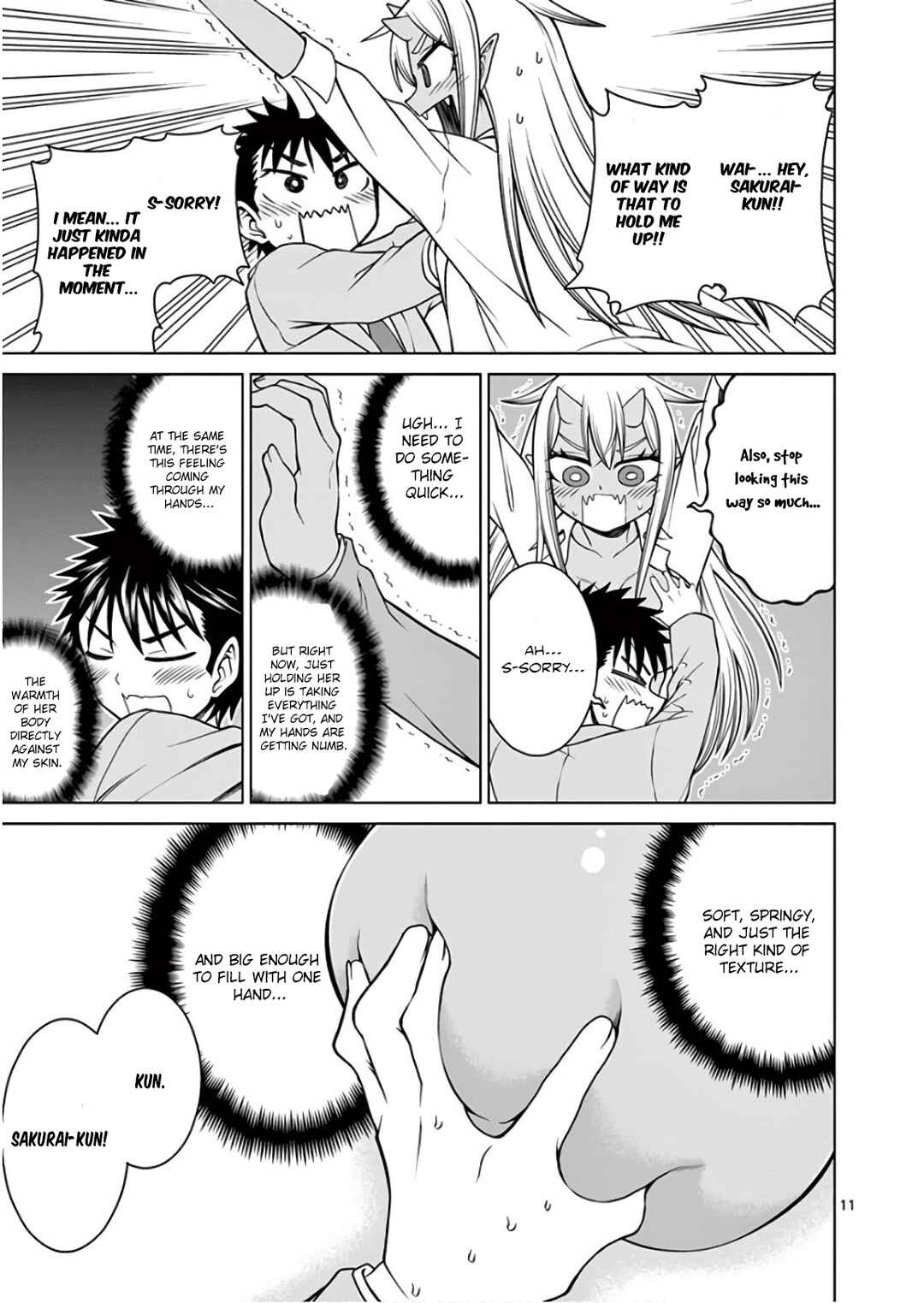 Page 11 Chapter 4 Oni Gyaru-san! Kikisemaru!!