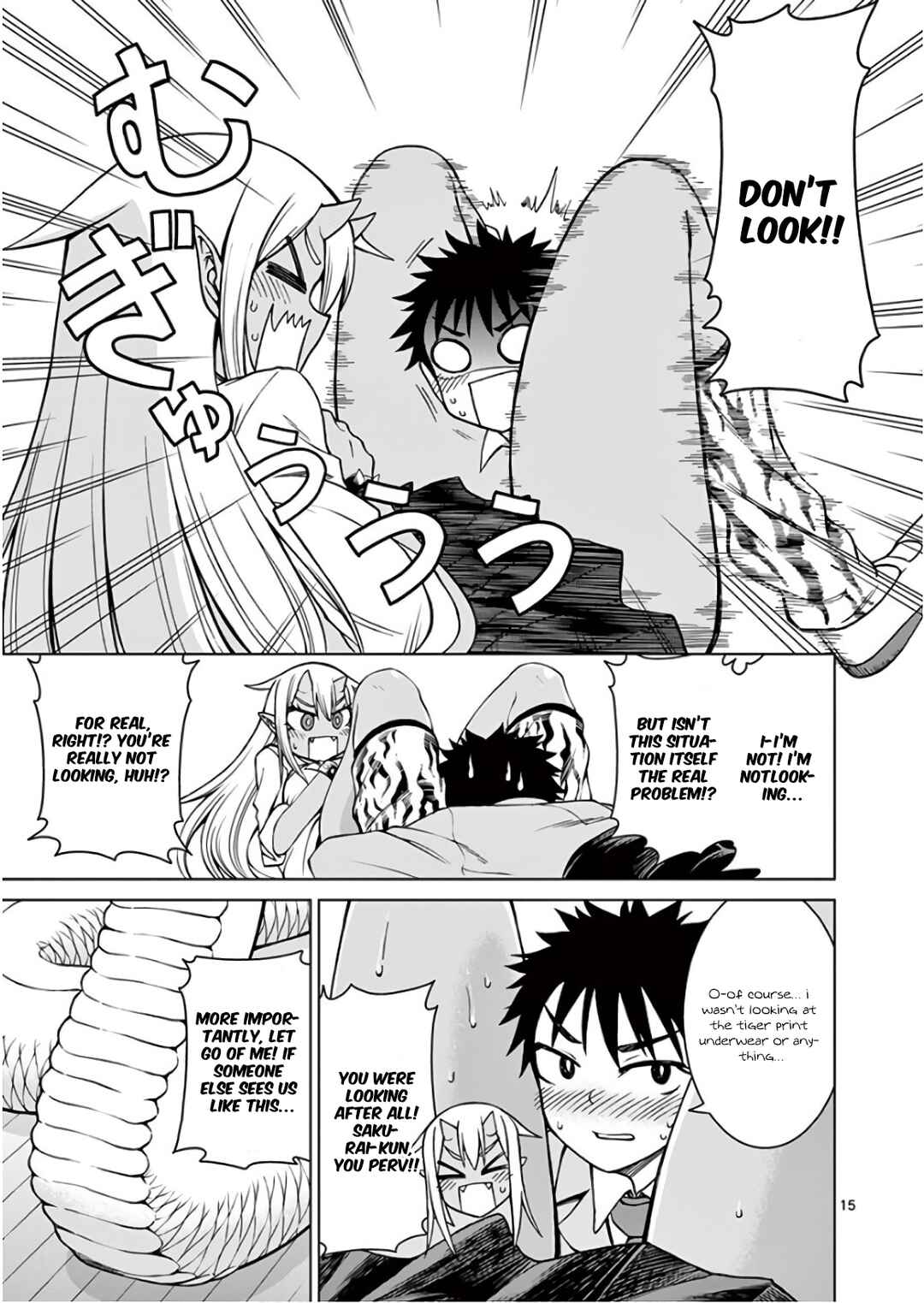 Page 15 Chapter 4 Oni Gyaru-san! Kikisemaru!!