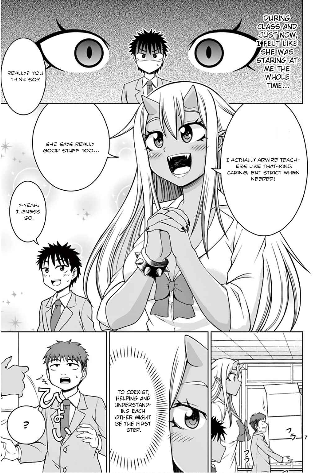 Page 7 Chapter 4 Oni Gyaru-san! Kikisemaru!!