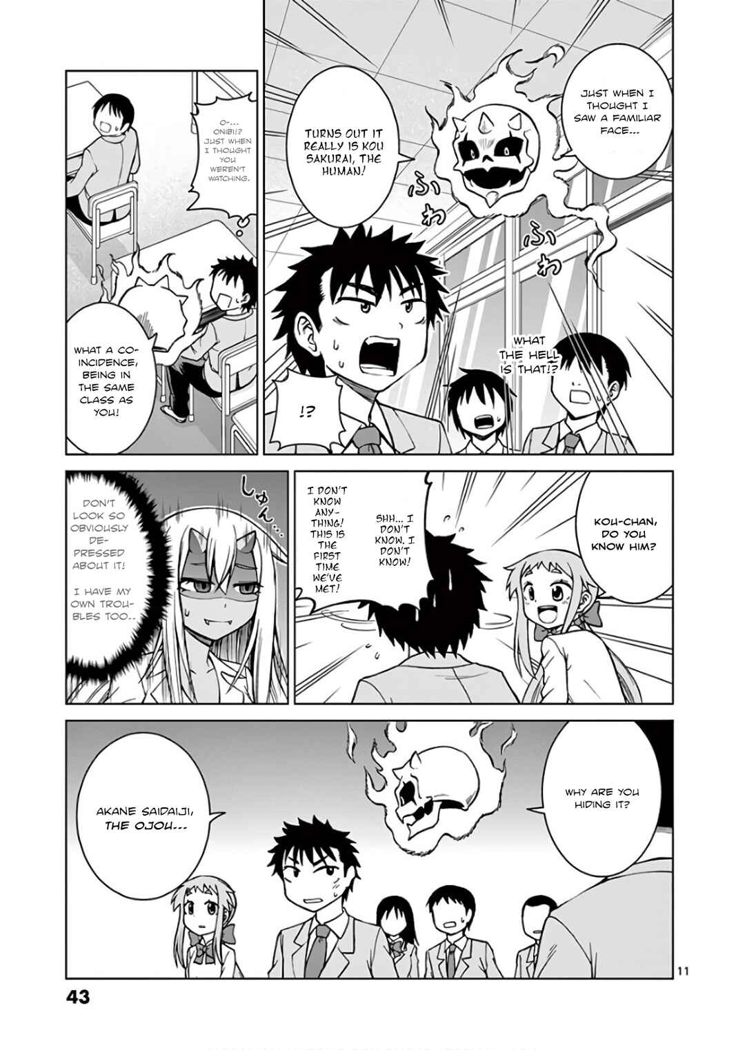 Page 11 Chapter 2 Oni Gyaru-san! Kikisemaru!!