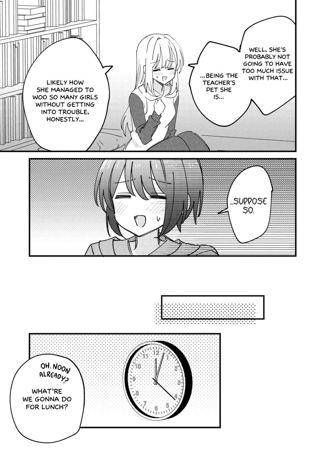 Page 19 Chapter 10.1 Kao dake yoi Classmate ga, Yatara to Guigui Kuru Yuri no Hanashi.