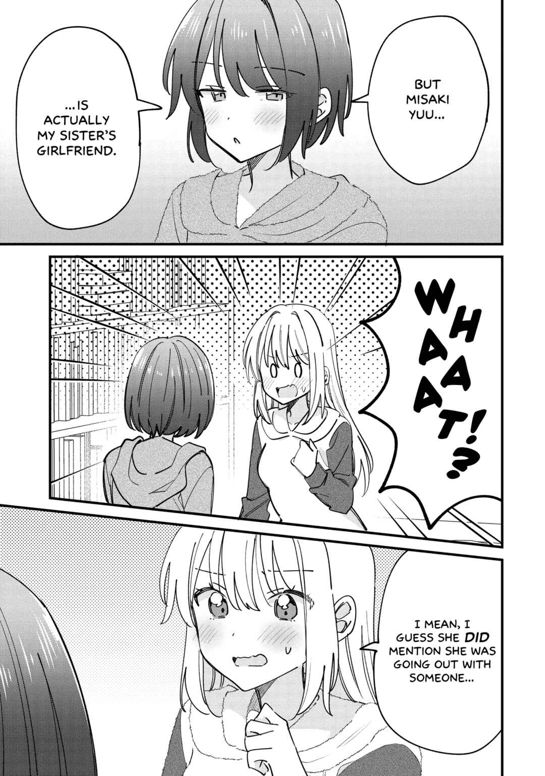 Page 3 Chapter 10.1 Kao dake yoi Classmate ga, Yatara to Guigui Kuru Yuri no Hanashi.
