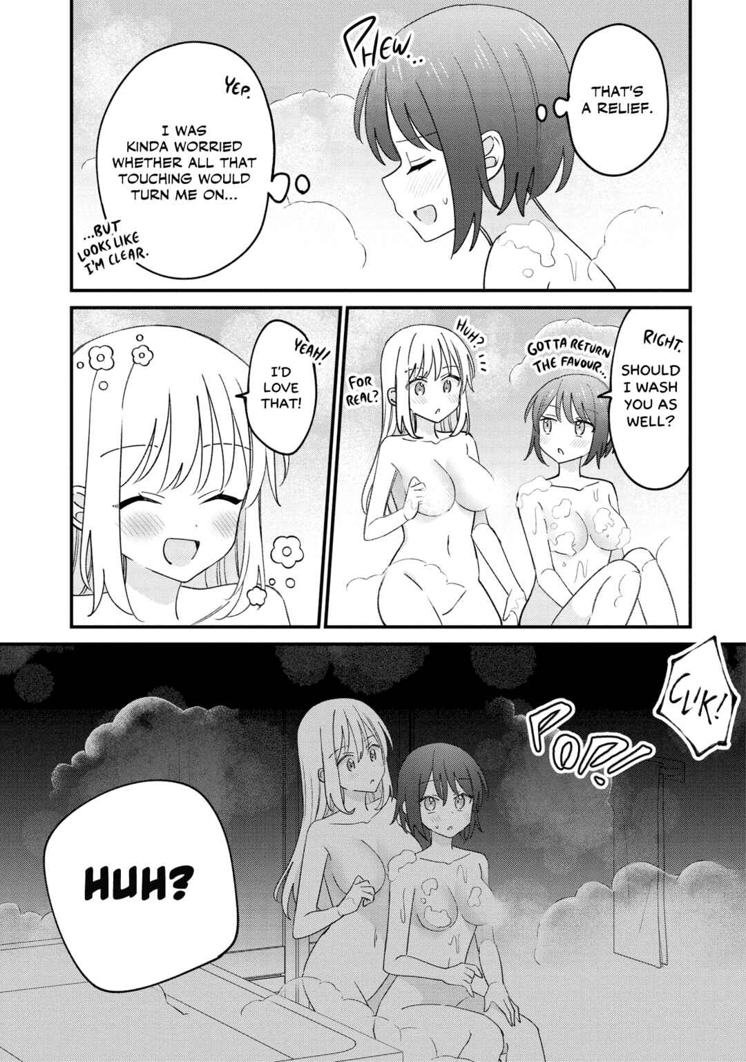 Page 4 Chapter 3.1 Kao dake yoi Classmate ga, Yatara to Guigui Kuru Yuri no Hanashi.
