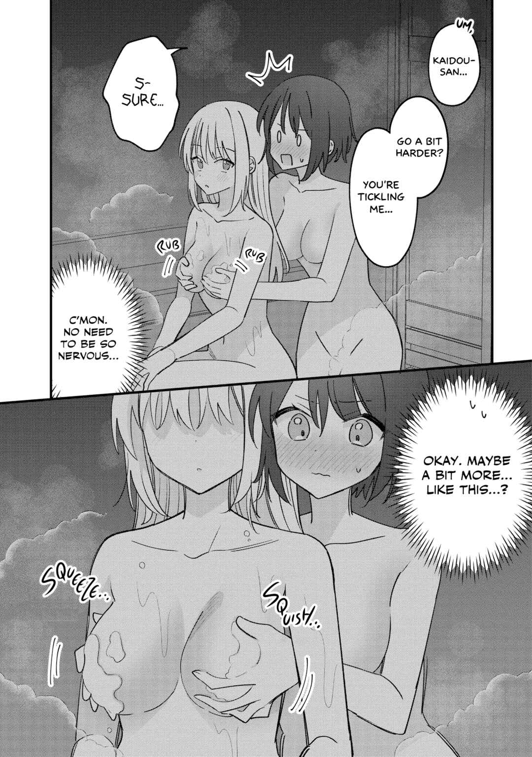 Page 8 Chapter 3.1 Kao dake yoi Classmate ga, Yatara to Guigui Kuru Yuri no Hanashi.