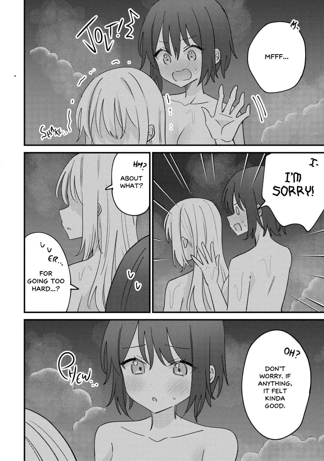 Page 9 Chapter 3.1 Kao dake yoi Classmate ga, Yatara to Guigui Kuru Yuri no Hanashi.