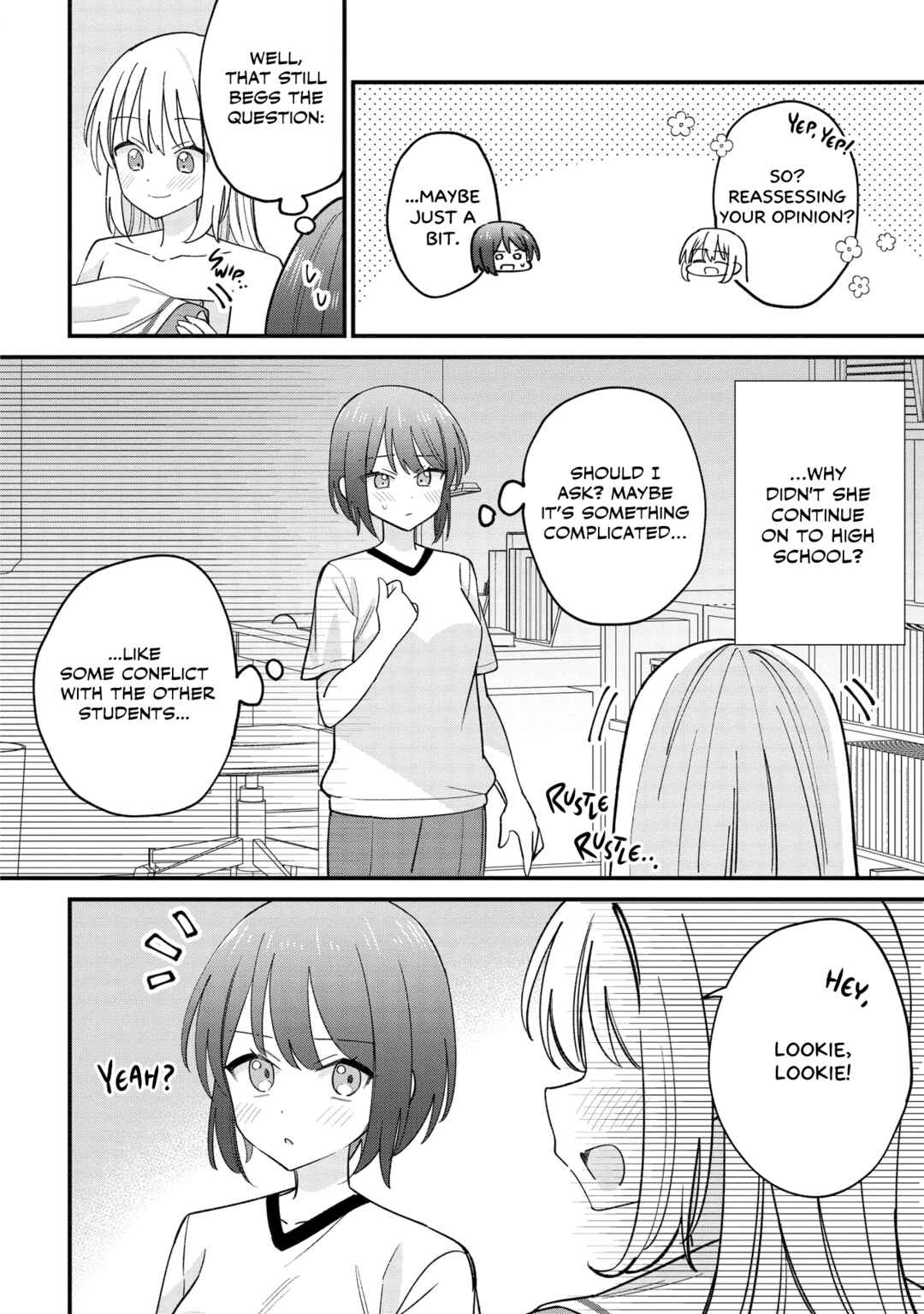 Page 10 Chapter 4 Kao dake yoi Classmate ga, Yatara to Guigui Kuru Yuri no Hanashi.