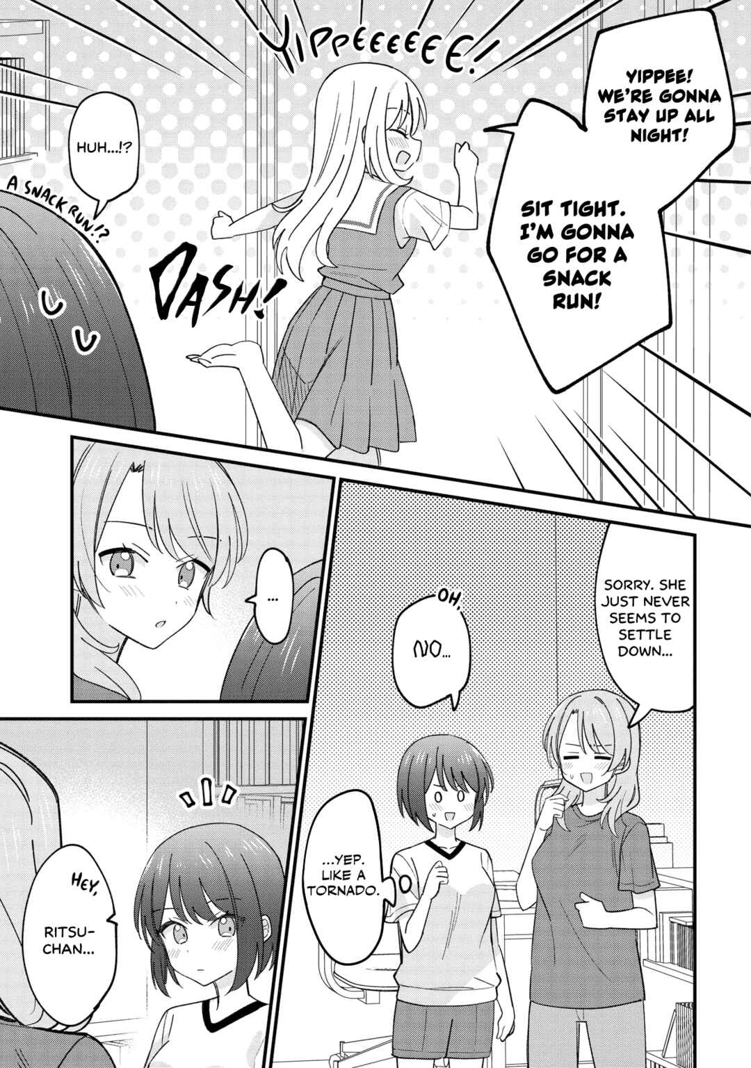 Page 13 Chapter 4 Kao dake yoi Classmate ga, Yatara to Guigui Kuru Yuri no Hanashi.