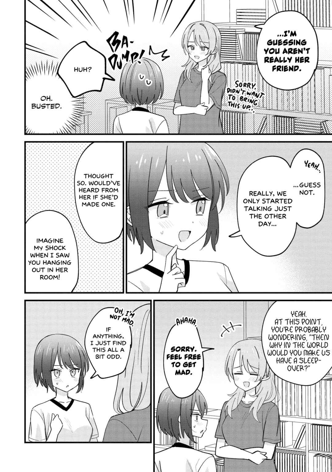 Page 14 Chapter 4 Kao dake yoi Classmate ga, Yatara to Guigui Kuru Yuri no Hanashi.