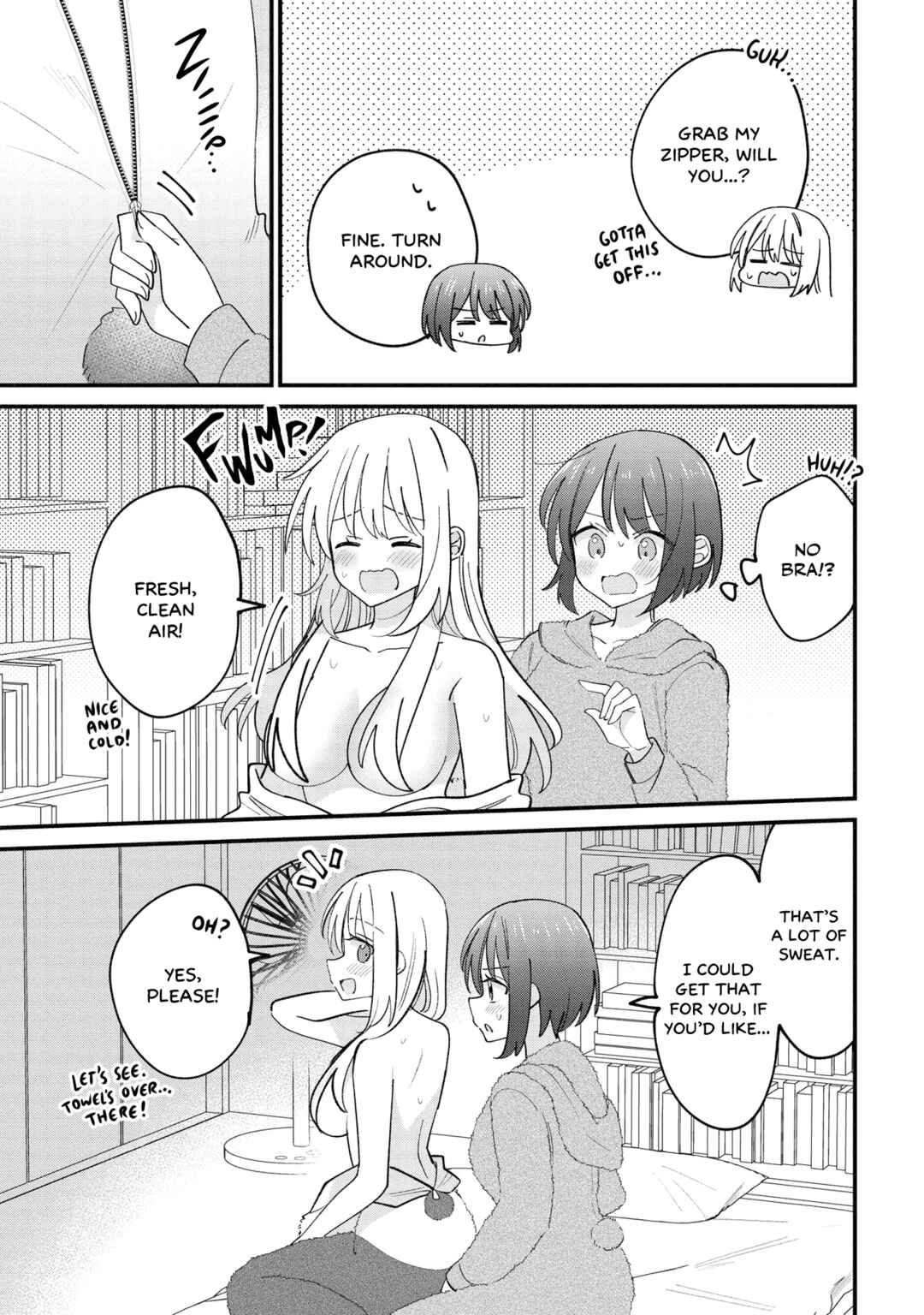Page 21 Chapter 4 Kao dake yoi Classmate ga, Yatara to Guigui Kuru Yuri no Hanashi.