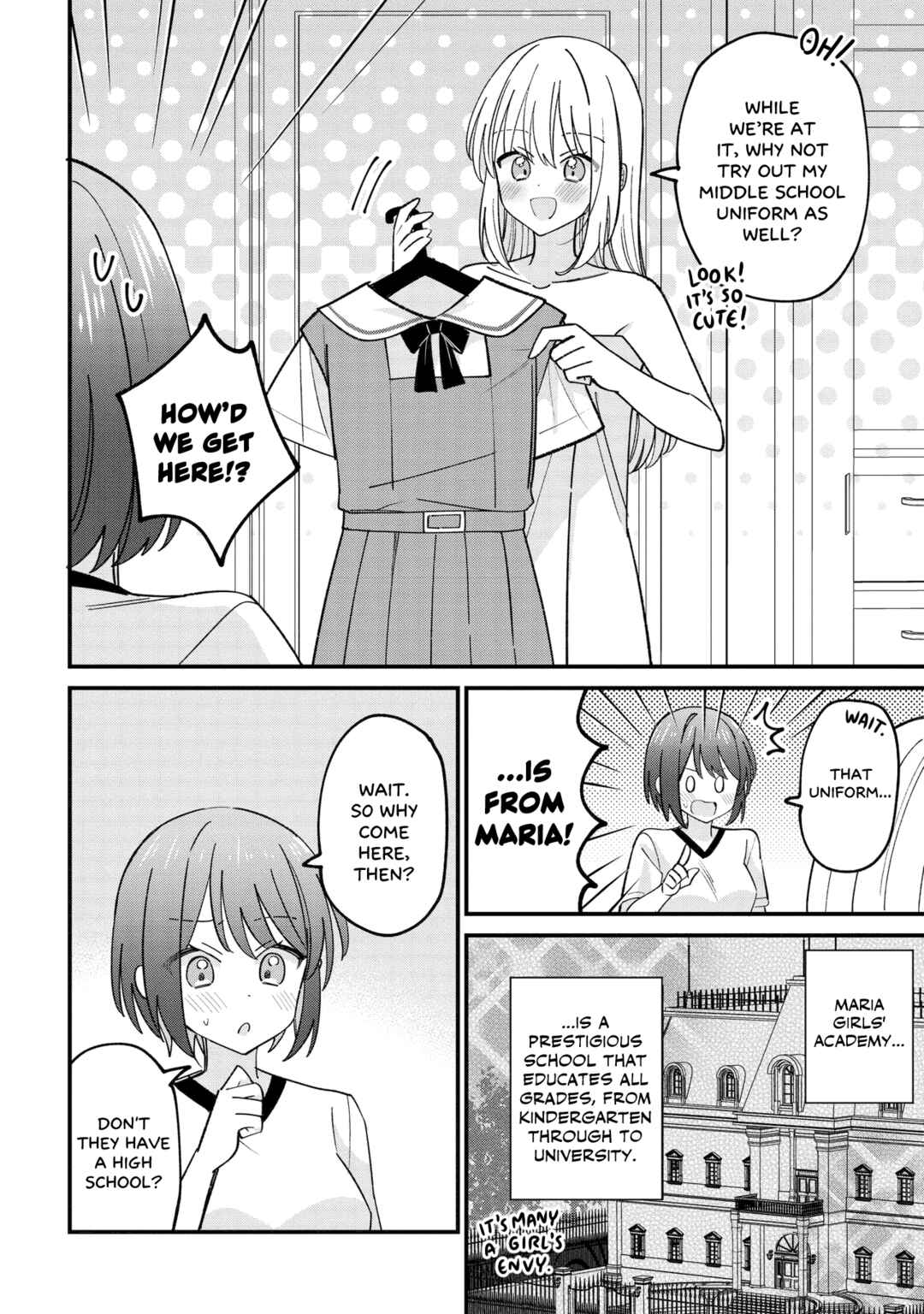 Page 8 Chapter 4 Kao dake yoi Classmate ga, Yatara to Guigui Kuru Yuri no Hanashi.
