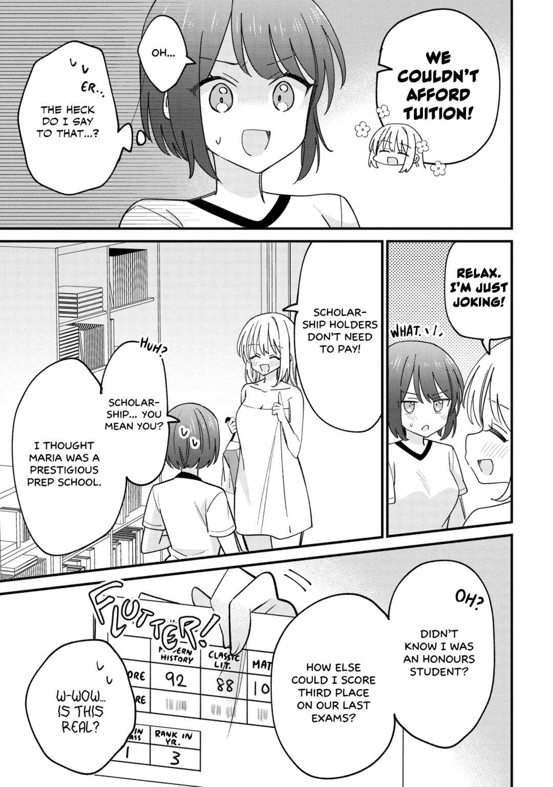 Page 9 Chapter 4 Kao dake yoi Classmate ga, Yatara to Guigui Kuru Yuri no Hanashi.