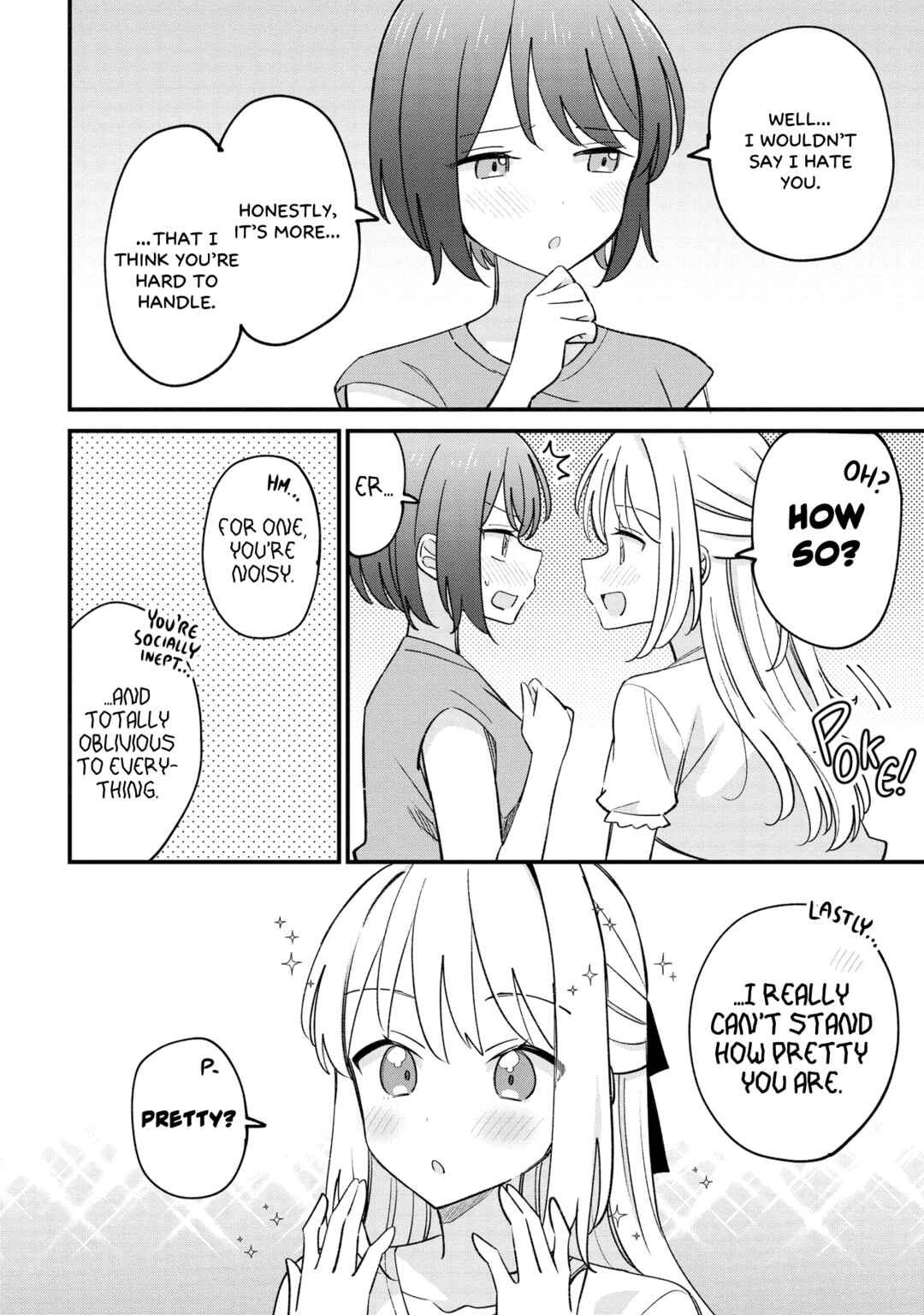 Page 10 Chapter 3 Kao dake yoi Classmate ga, Yatara to Guigui Kuru Yuri no Hanashi.