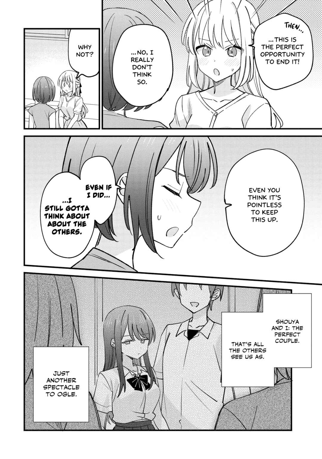 Page 12 Chapter 3 Kao dake yoi Classmate ga, Yatara to Guigui Kuru Yuri no Hanashi.