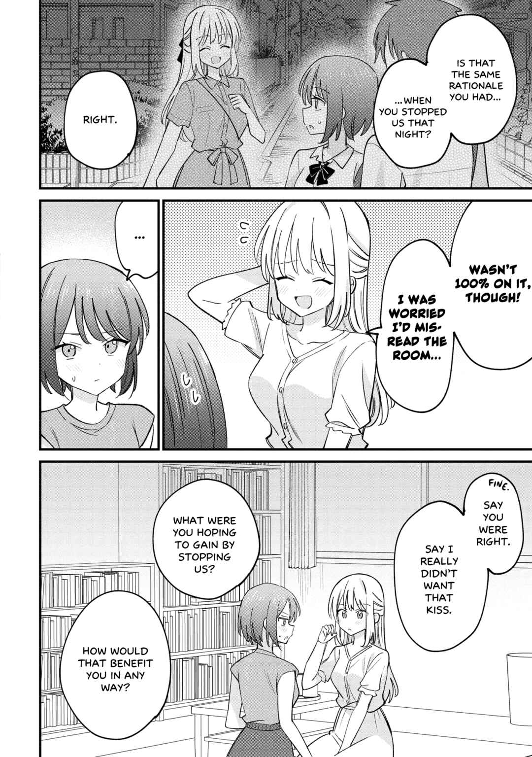 Page 4 Chapter 3 Kao dake yoi Classmate ga, Yatara to Guigui Kuru Yuri no Hanashi.